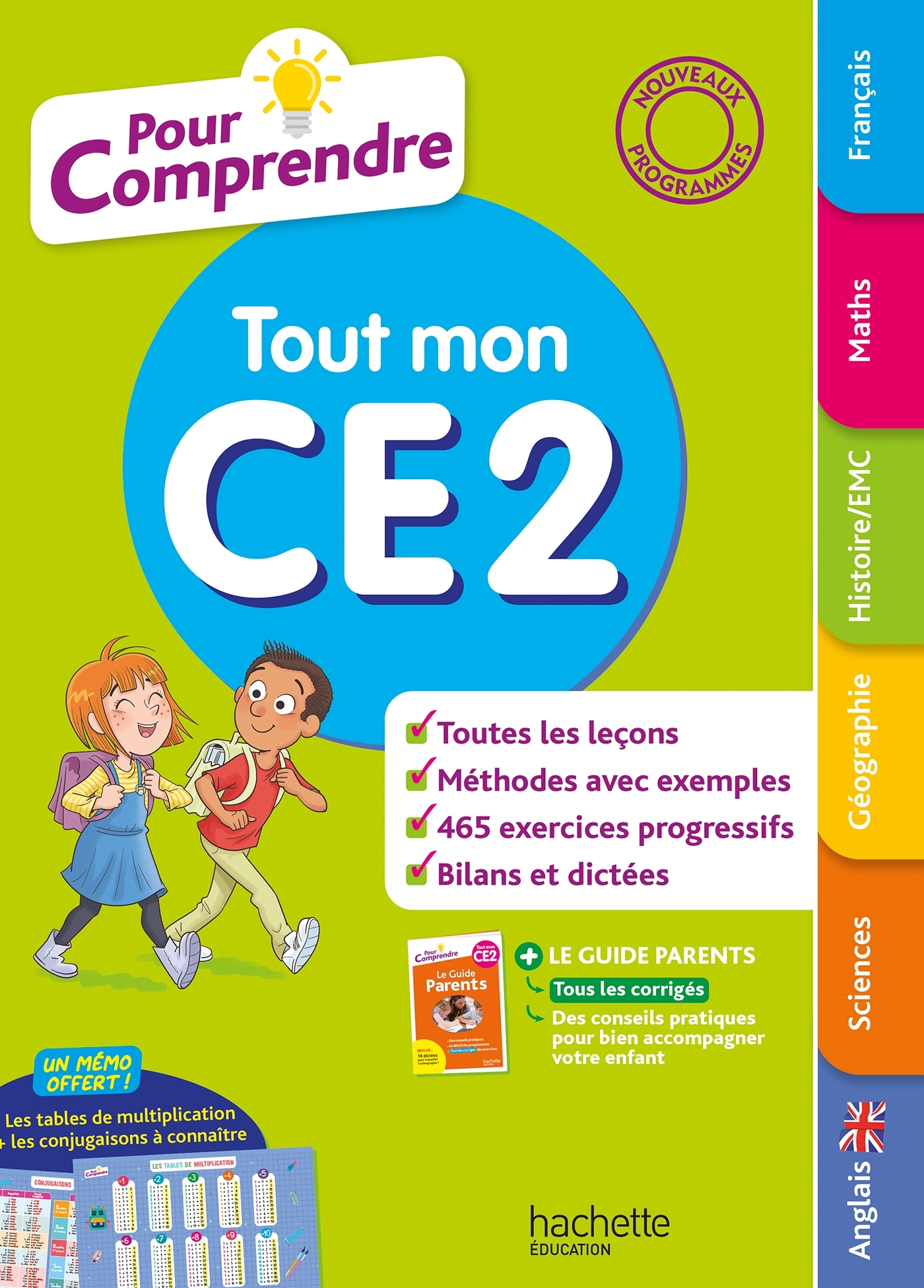 Pour comprendre Tout mon CE2 - Agathe Allisy, Pauline Bodeau, Marie-Laure Carpentier, Séverine Chatelain, Fabienne Dachet, Claire Faucon, Jack Guichard, Emmanuel Guimberteau, Pascale Huet - HACHETTE EDUC