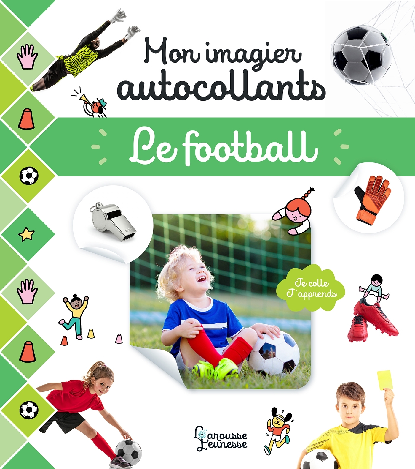 Mon imagier autocollants - Le foot -   - LAROUSSE