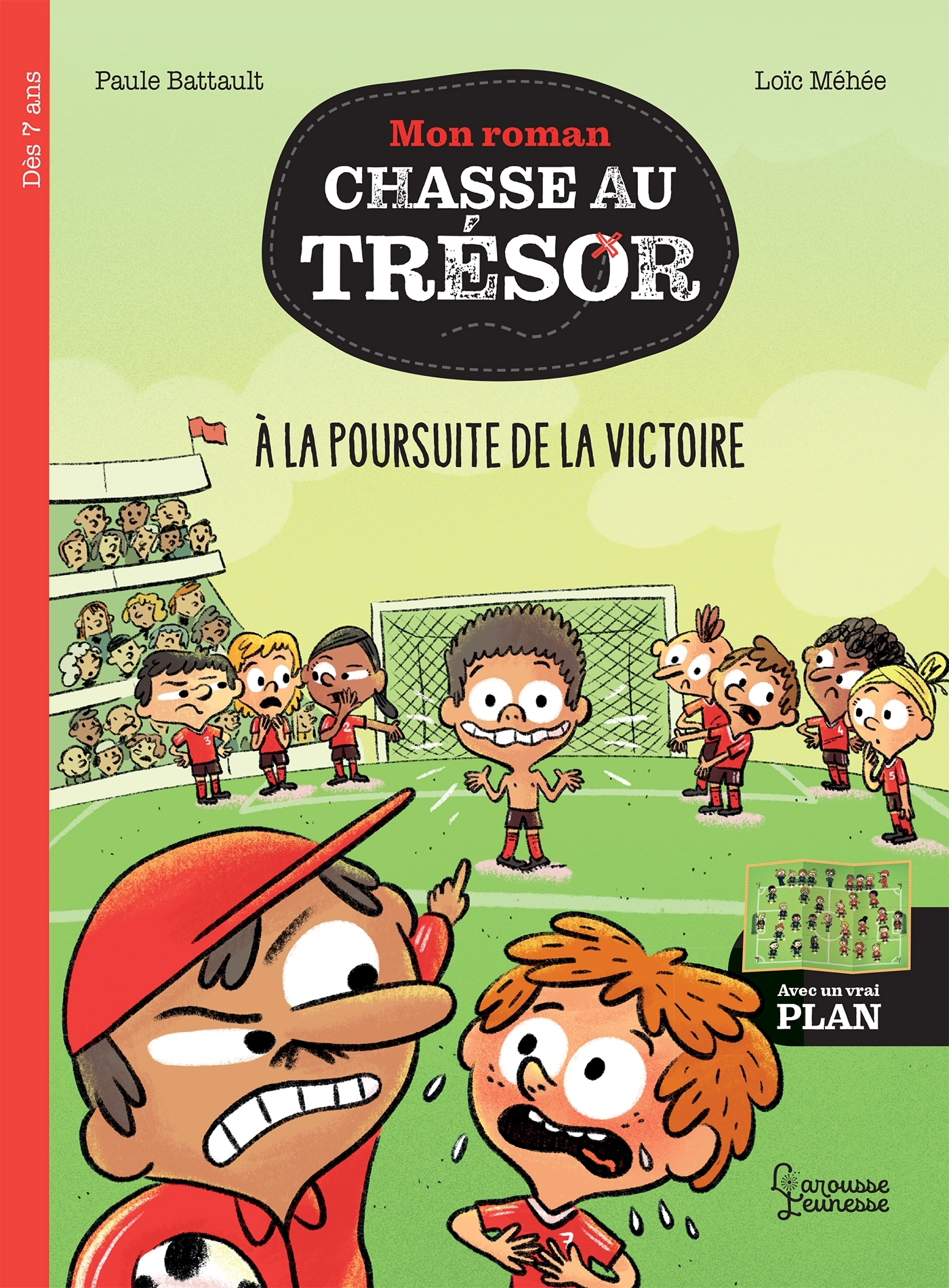 Mon roman CHASSE AU TRESOR - Le maillot de la victoire - Paule Battault - LAROUSSE