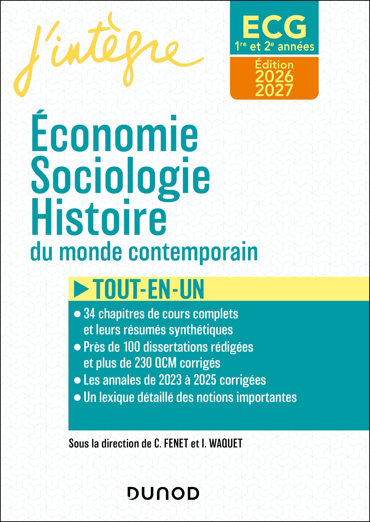 ECG 1 ET ECG 2 -  Economie, Sociologie, Histoire du monde contemporain 2026-2027 - Catherine Fenet, Marc Pallud, Dominique Plihon, Monique Servanin, Nicolas THIBAULT, Charlotte Vernet-Habasque, Jerome Villion, Isabelle Waquet, Aomar Aoulmi, Alain Combes, 
