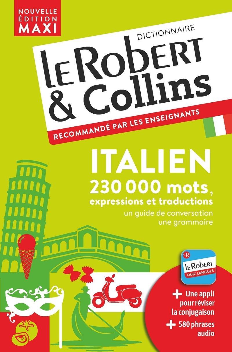 Le Robert & Collins Maxi Italien - nouvelle édition -  Collectif - LE ROBERT