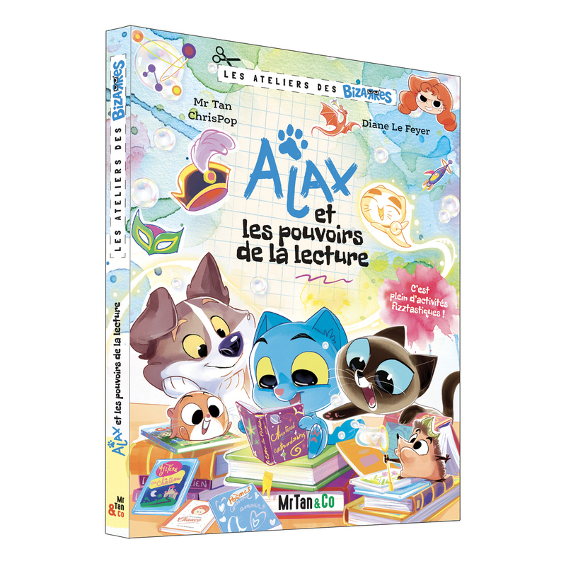 Les ateliers des Bizarres - Ajax et les pouvoirs de la lecture ! -  Mr Tan,  ChrisPop - MR TAN AND CO