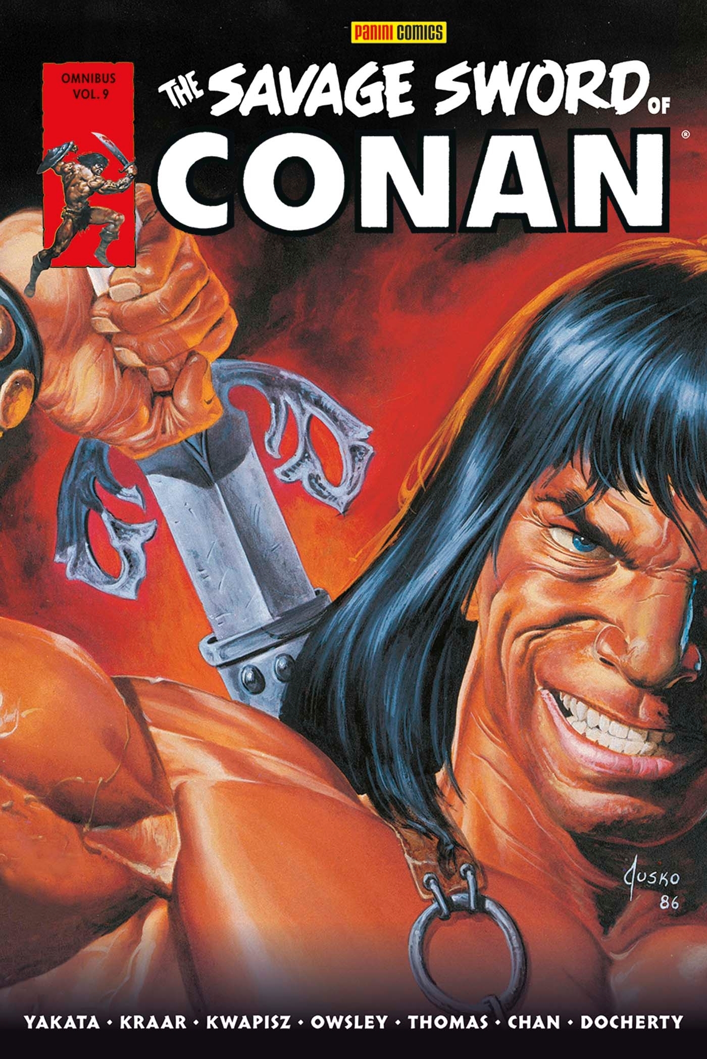 The Savage Sword of Conan : The Original Comics Omnibus T09 - Roy Thomas, Larry Yakata, Don Kraar - PANINI