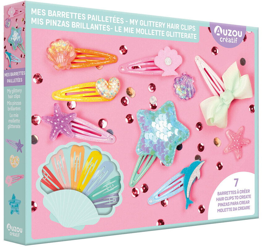 Mes barrettes pailletées -  - AUZOU