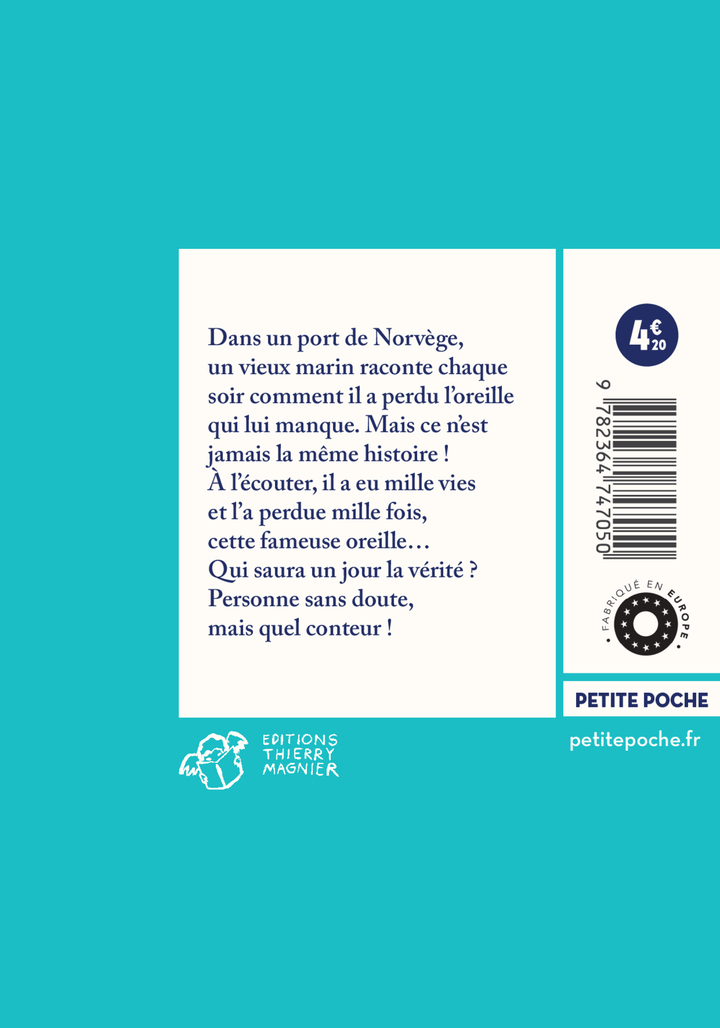 L'homme à l'oreille coupée - Jean-Claude MOURLEVAT - THIERRY MAGNIER