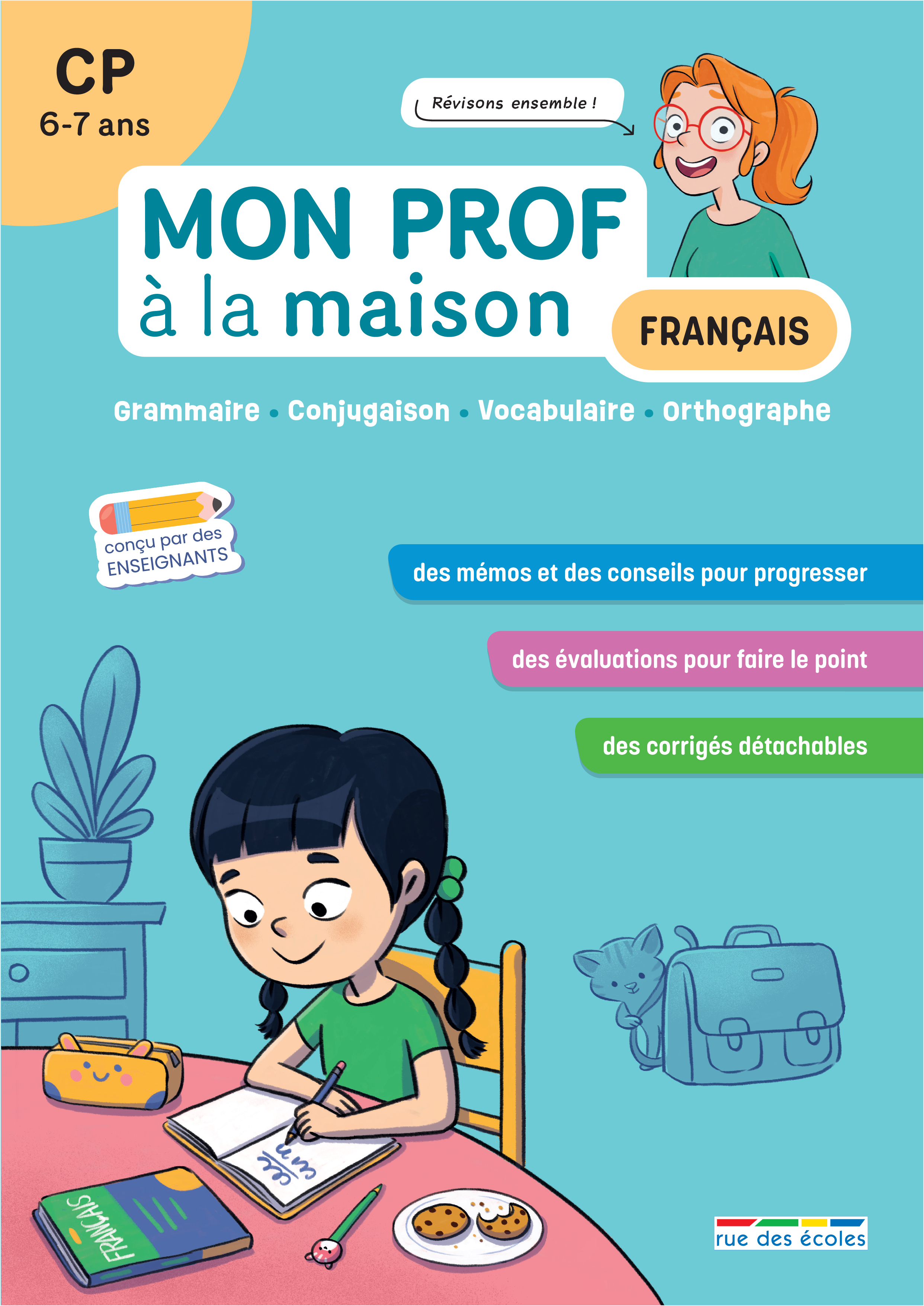 Mon prof à la maison - Français CP -  Collectif - RUE DES ECOLES