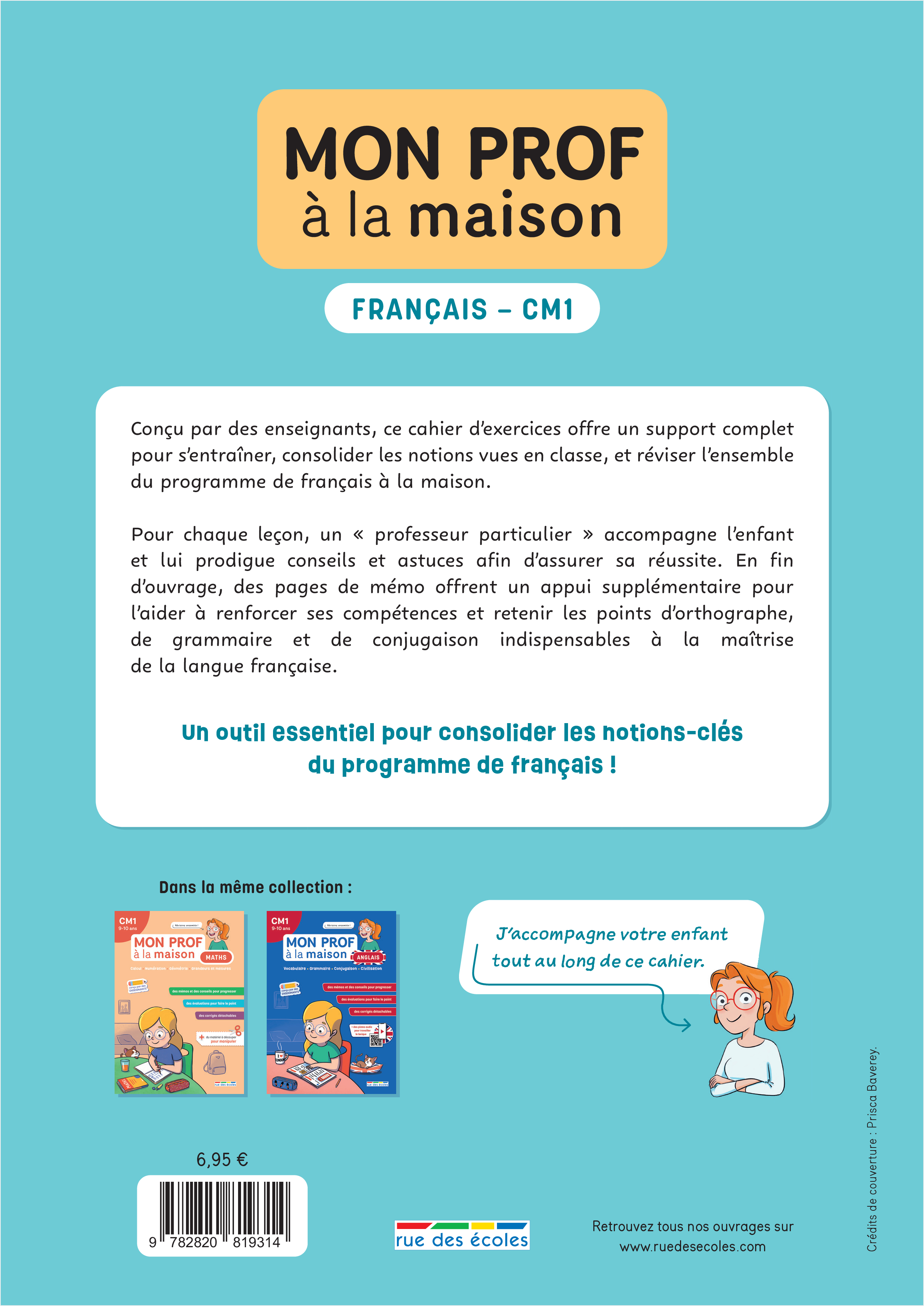 Mon prof à la maison - Français CM1 -  Collectif - RUE DES ECOLES