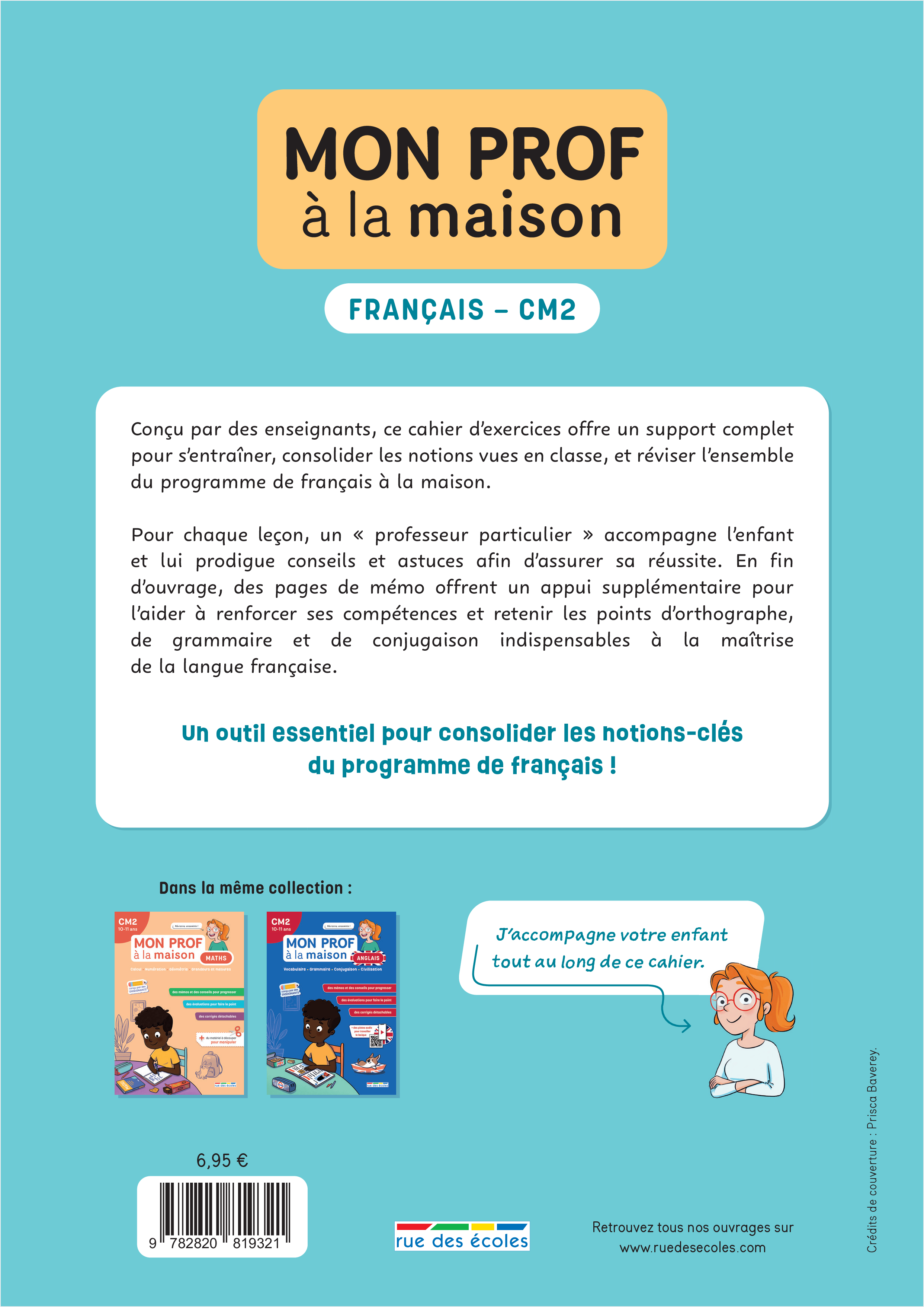 Mon prof à la maison - Français CM2 - Camille  Denoël, Maxime Paul - RUE DES ECOLES