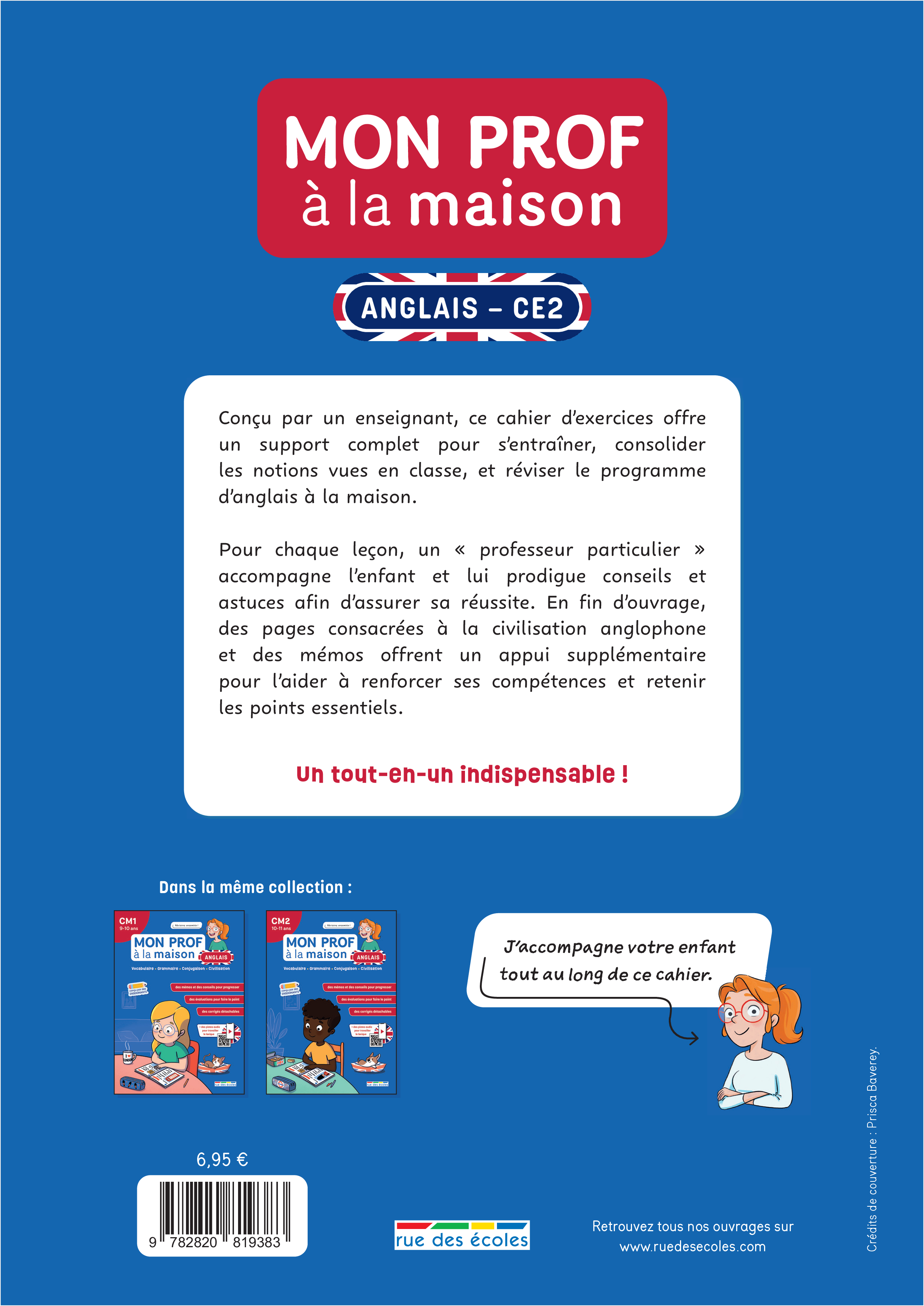 Mon prof à la maison - Anglais CE2 - Maxime Paul - RUE DES ECOLES