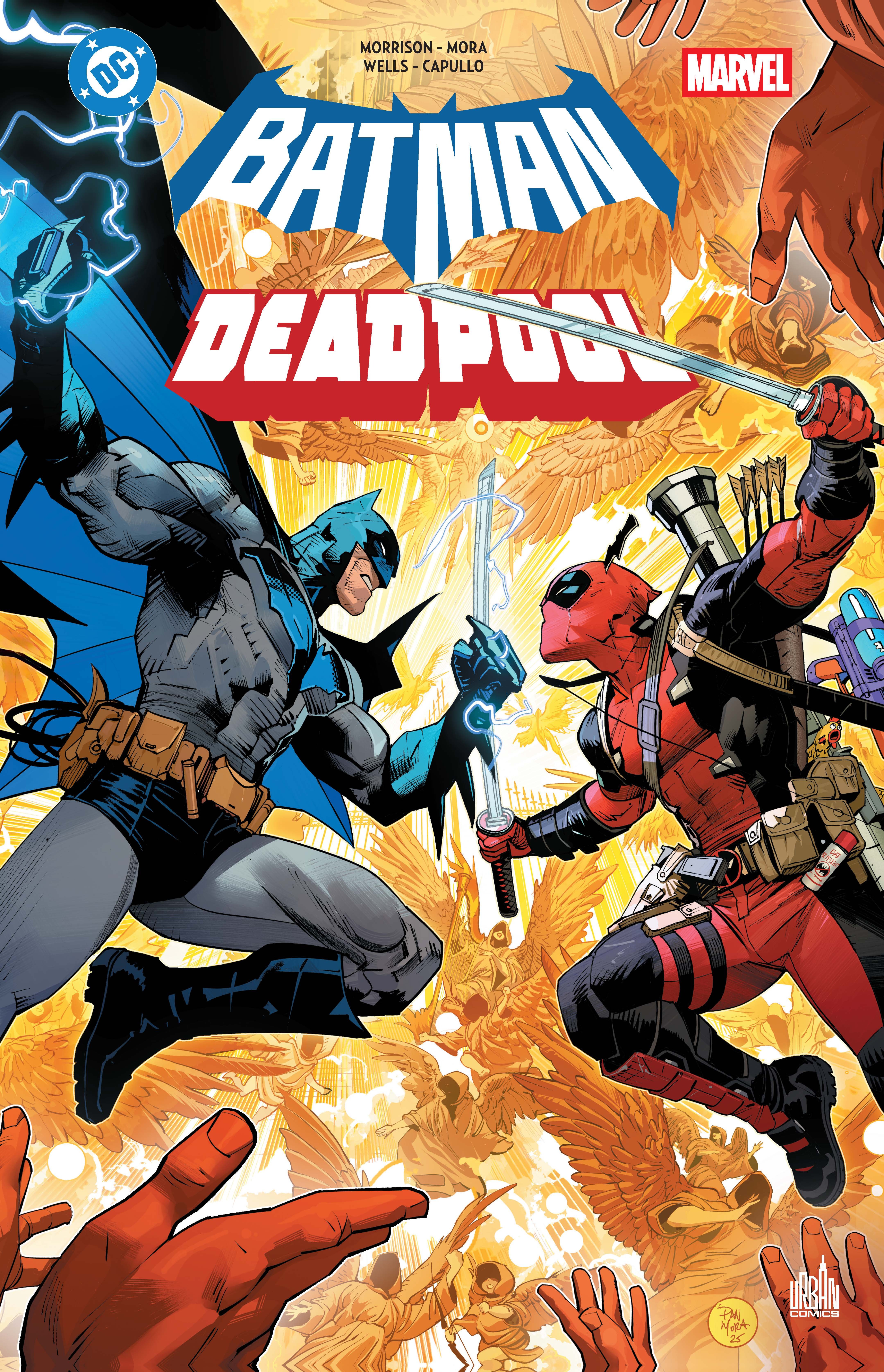 DC/MARVEL - Deadpool/Batman Hardcover -  Wells Zeb,  Collectif,  Morrison Grant, Grant Morrison, Zeb Wells - URBAN COMICS