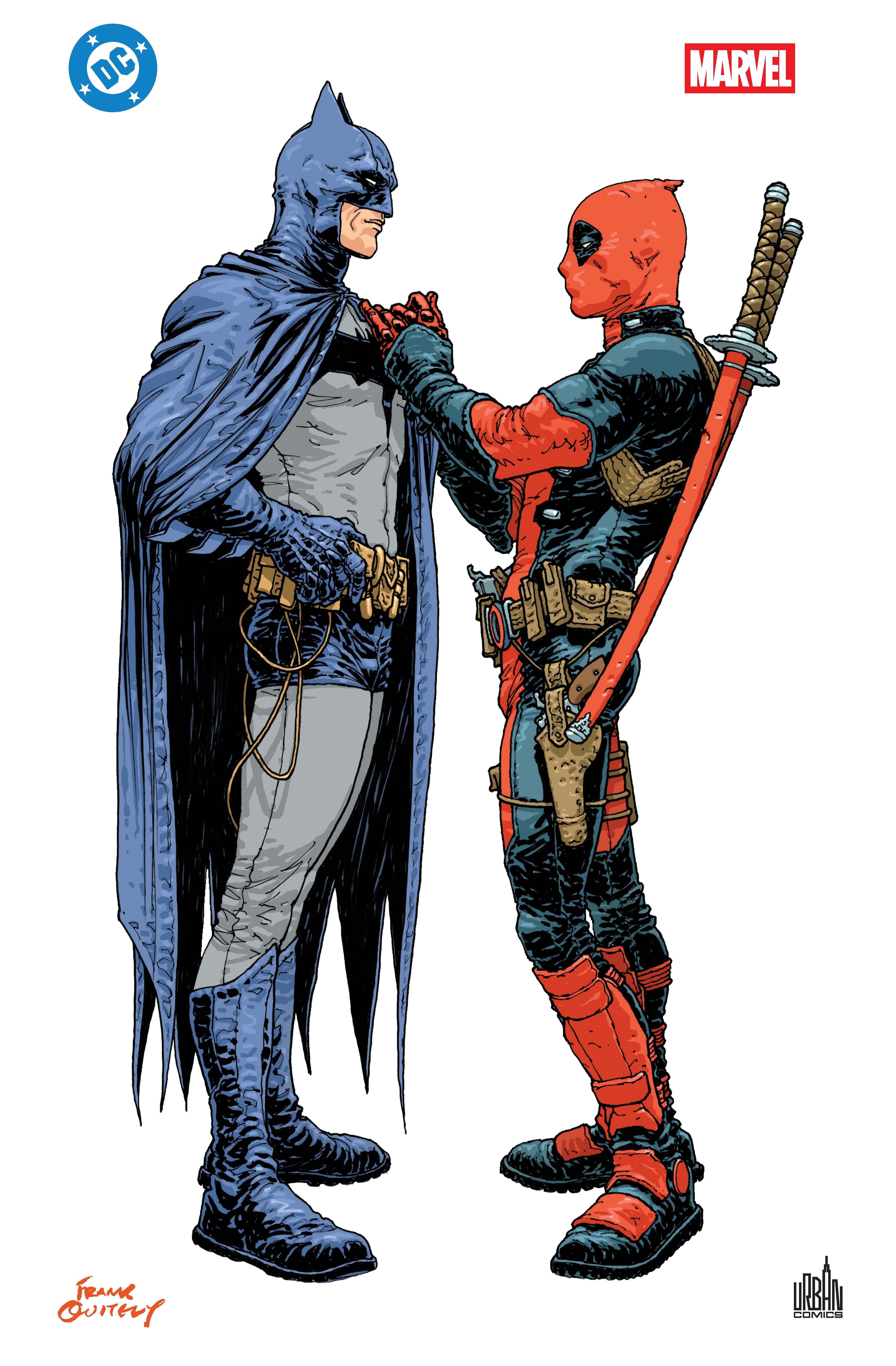 DC/MARVEL - Deadpool/Batman Hardcover -  Wells Zeb,  Collectif,  Morrison Grant, Grant Morrison, Zeb Wells - URBAN COMICS
