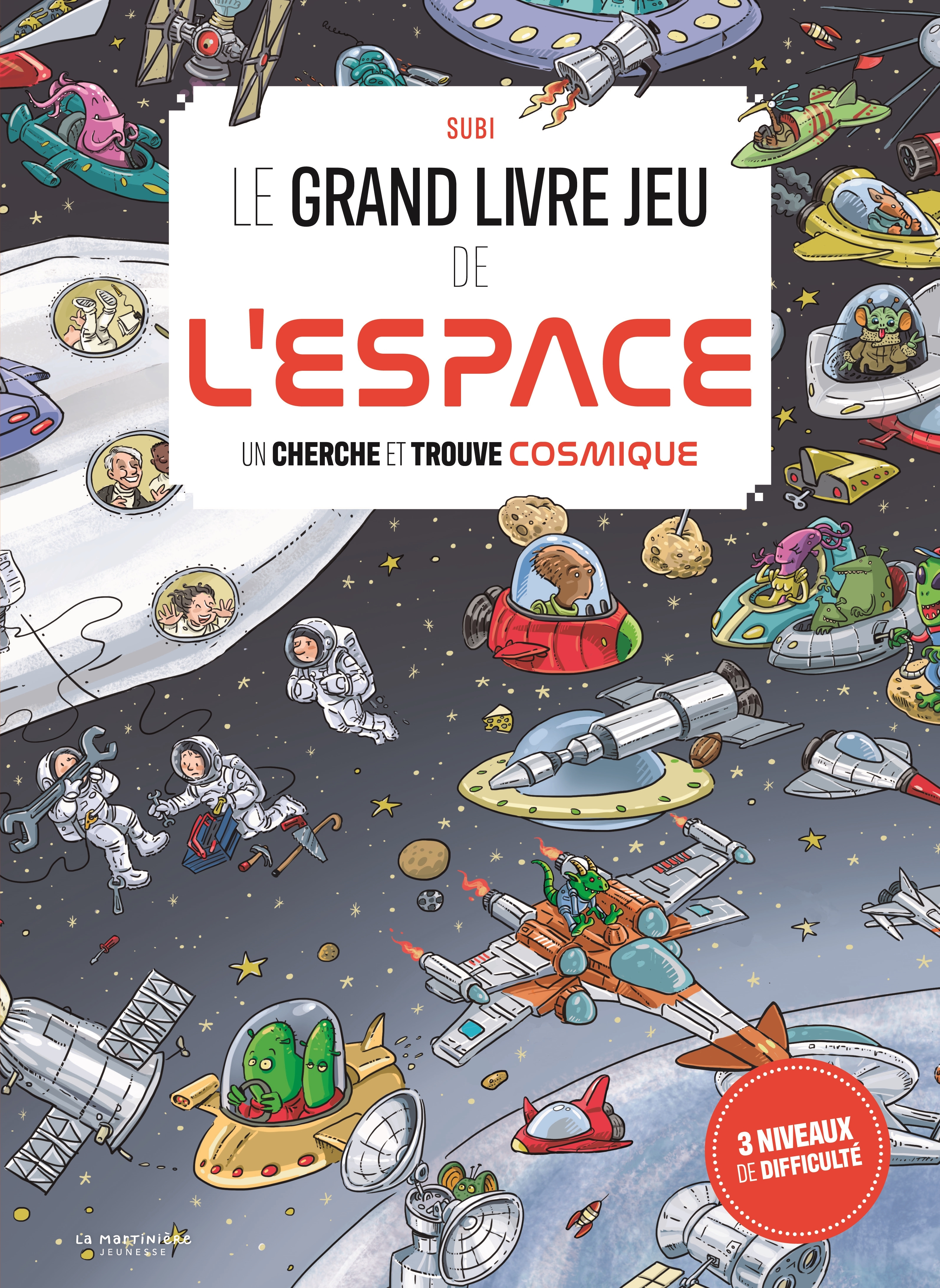 Le Grand livre jeu de l'espace -  - MARTINIERE J
