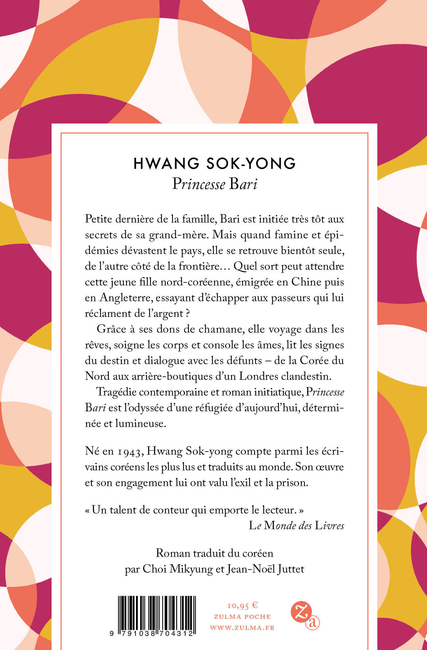 Princesse Bari -  HWANG SOK-YONG, Sok-Yong Hwang - ZULMA