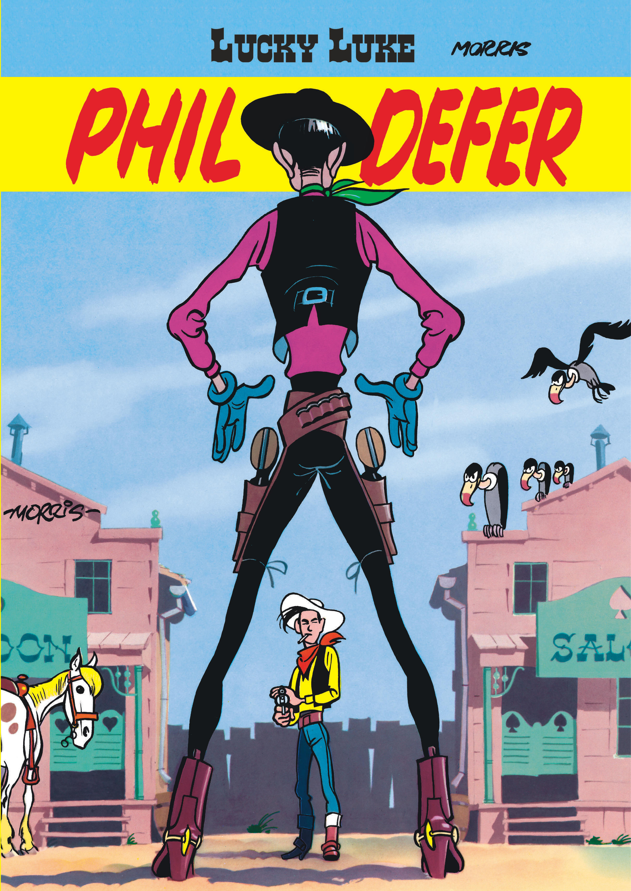 Lucky Luke - Tome 8 - Phil Defer -  MORRIS - DUPUIS