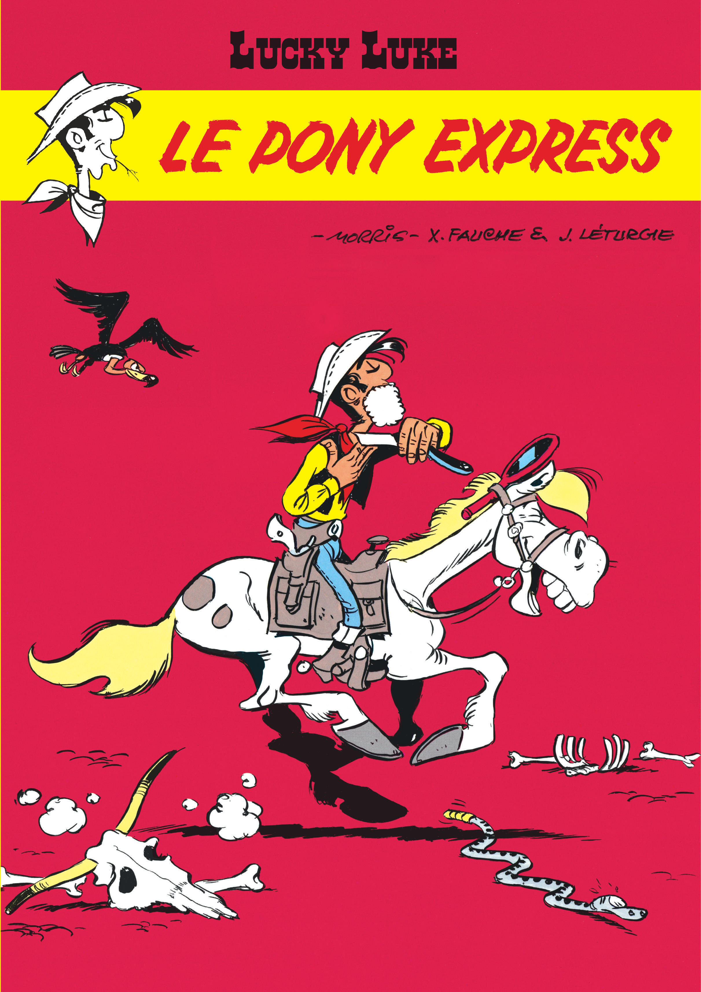 Lucky Luke - Tome 28 - Le Pony Express -  Léturgie Jean,  Fauche, Jean LETURGIE - LUCKY