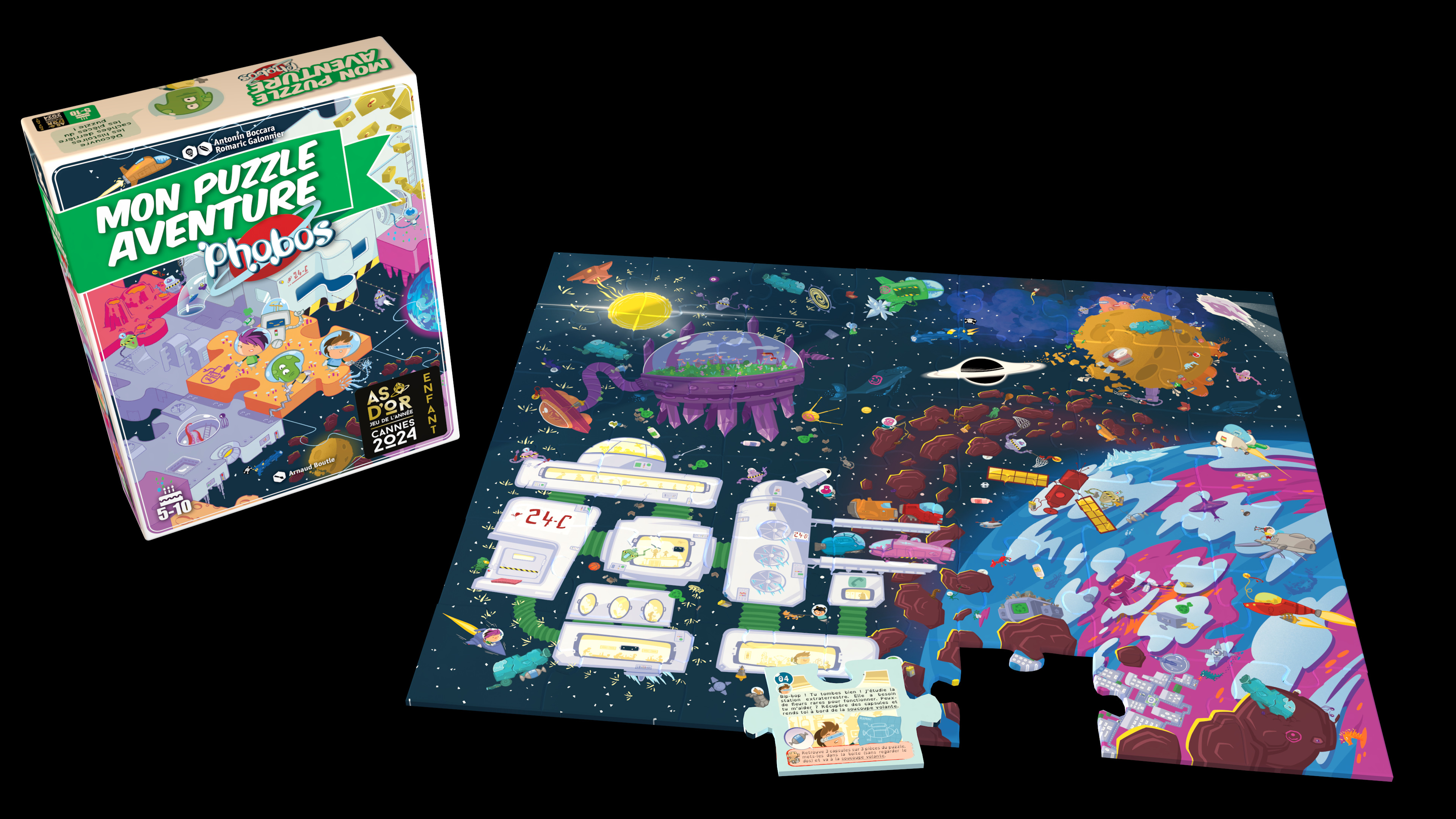 Mon Puzzle Aventure : Phobos - ANTONIN BOCCARA, Romaric GALONNIER, ERICK ALEXANDERSON ROSAS,   - GAME FLOW