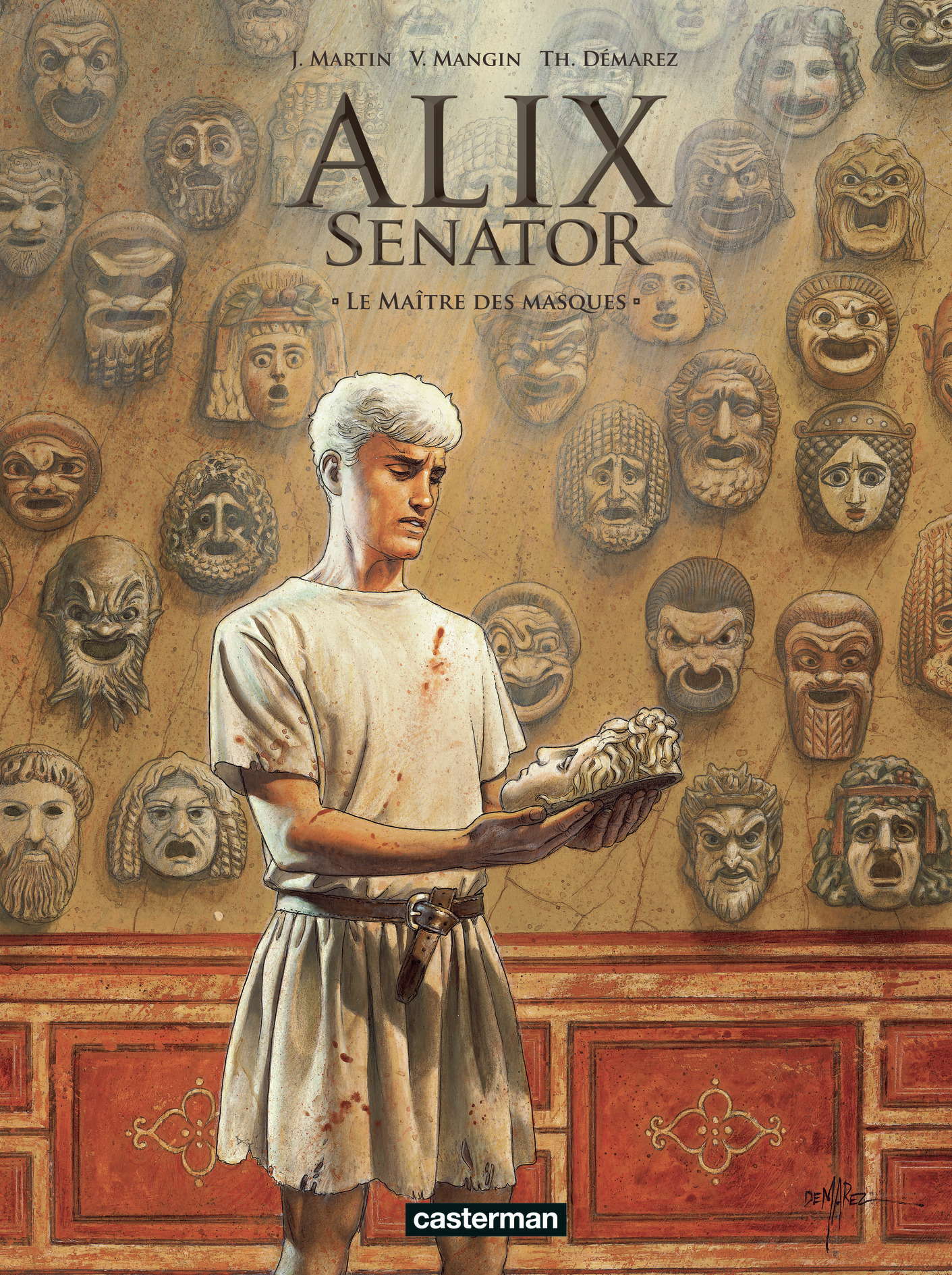Le Maître des masques -  THIERRY/VALERIE/JACQUES DEMAREZ/MANGIN/MARTIN,  Thierry Demarez / Valerie Mangin / Jacques Martin - CASTERMAN