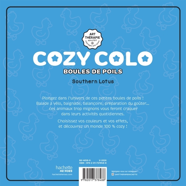 Cozy colo Southern Lotus - Boules de poils -  - HACHETTE HEROES