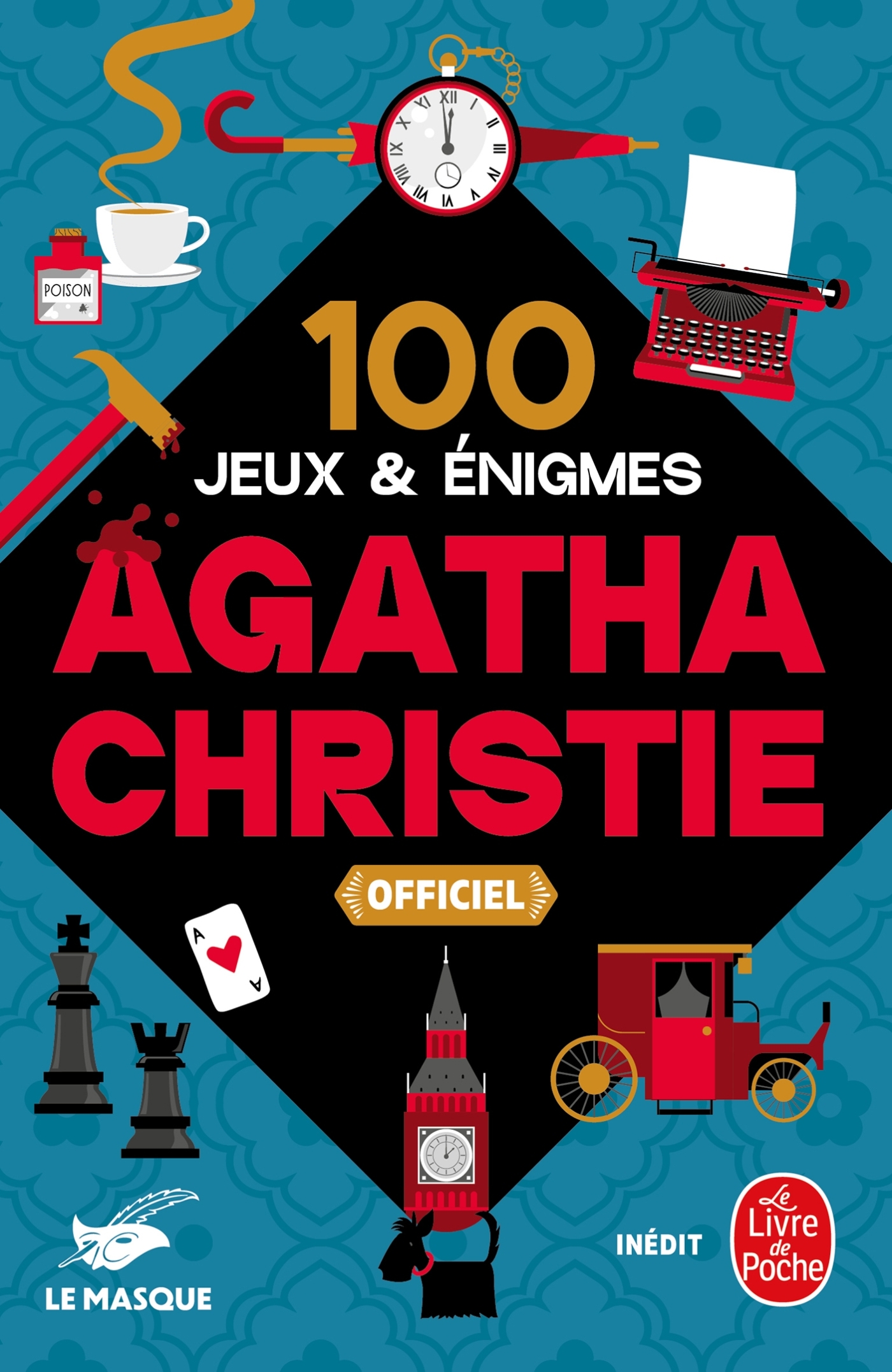 100 jeux et énigmes Agatha Christie officiel - Agatha Christie - LGF