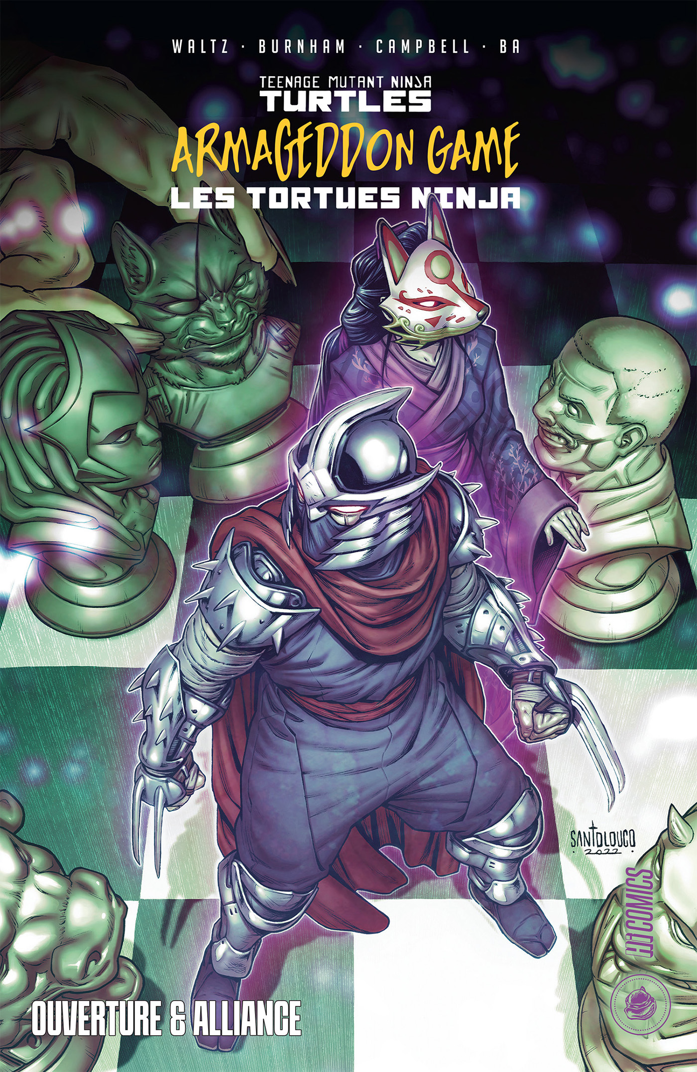 Les Tortues Ninja - TMNT : Armageddon Game : Ouverture & Alliance - Erik Burnham, Bobby Curnow, Kevin Eastman, Tom Waltz, Sophie Campbell, Paul Allor, Juni Ba - HICOMICS
