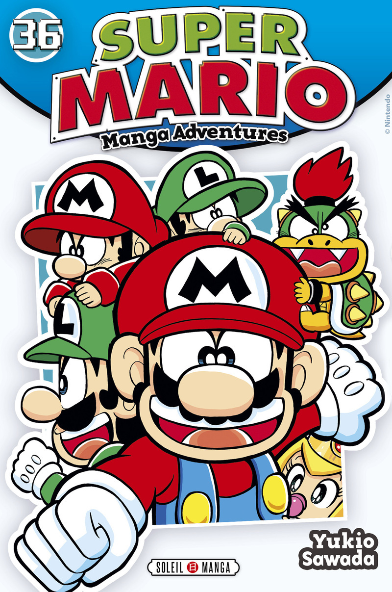 Super Mario Manga Adventures T36 - Yukio Sawada,  NINTENDO - SOLEIL
