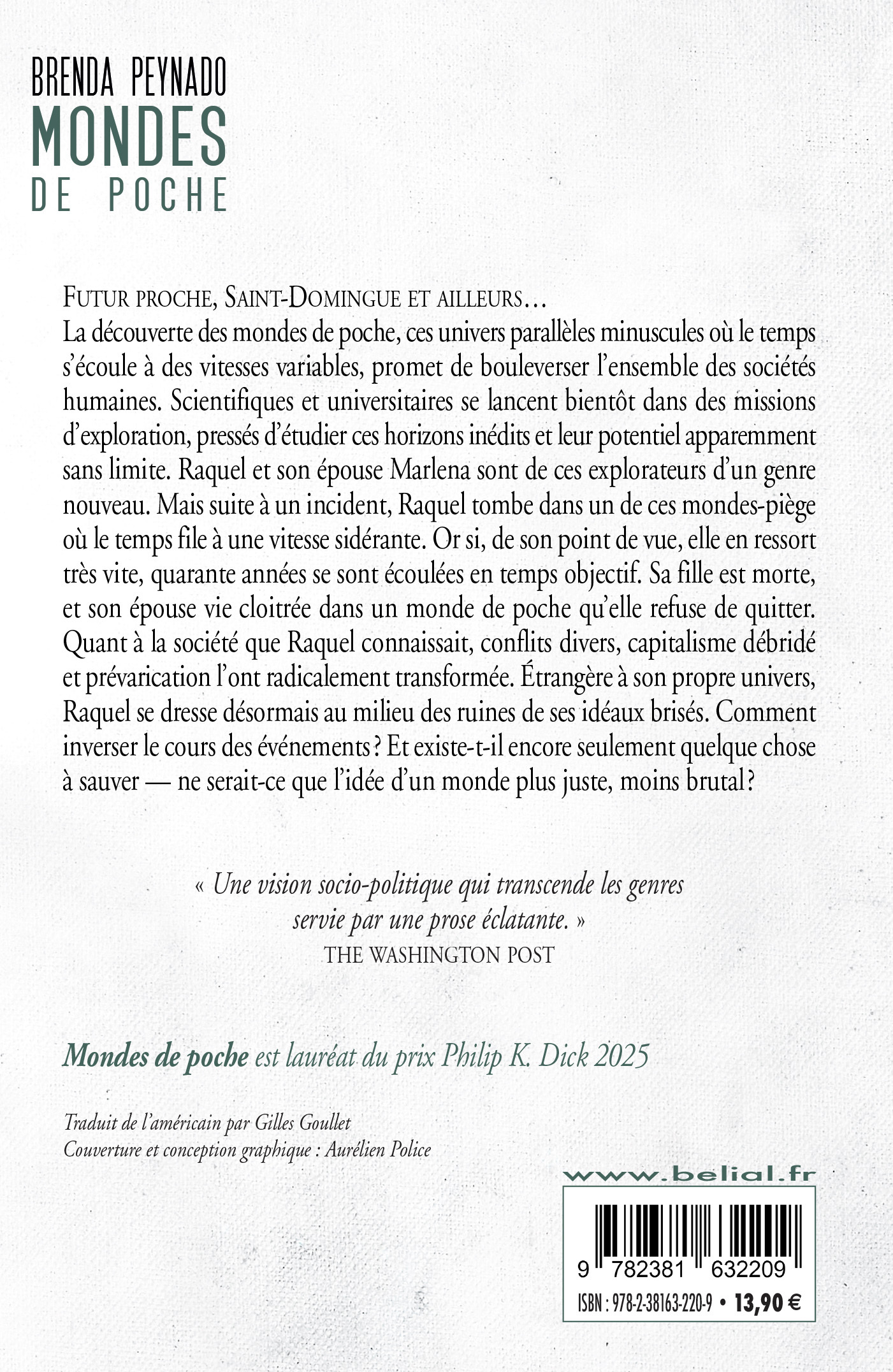 Mondes de poche - Brenda Peynado - BELIAL
