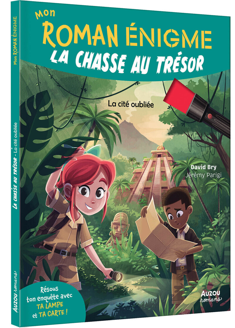 La chasse au trésor - la cité oubliée - Tome 2 - David Bry - AUZOU