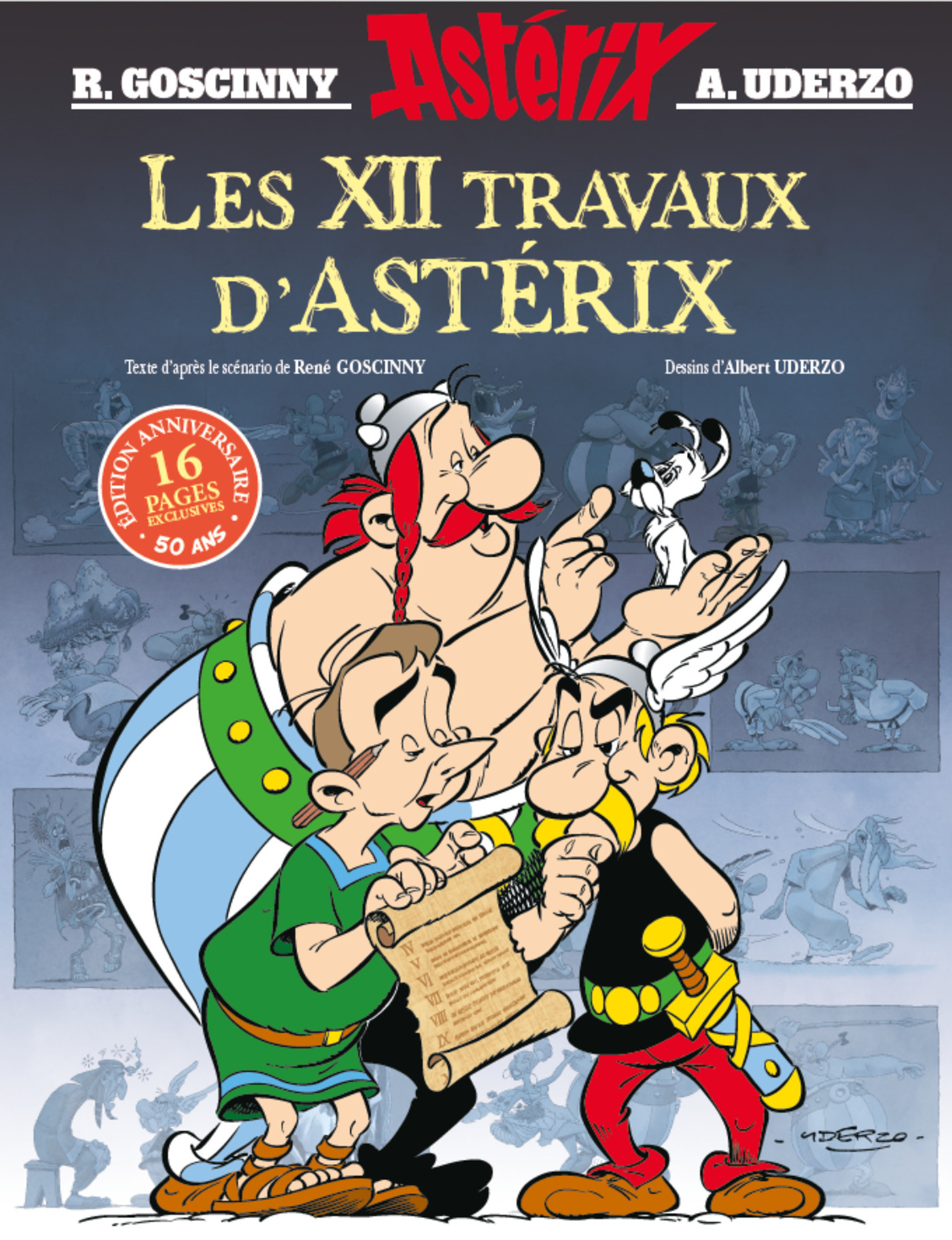 Astérix - Les XII travaux d'Astérix - Édition 50 ans - René Goscinny, Albert Uderzo - HACHETTE