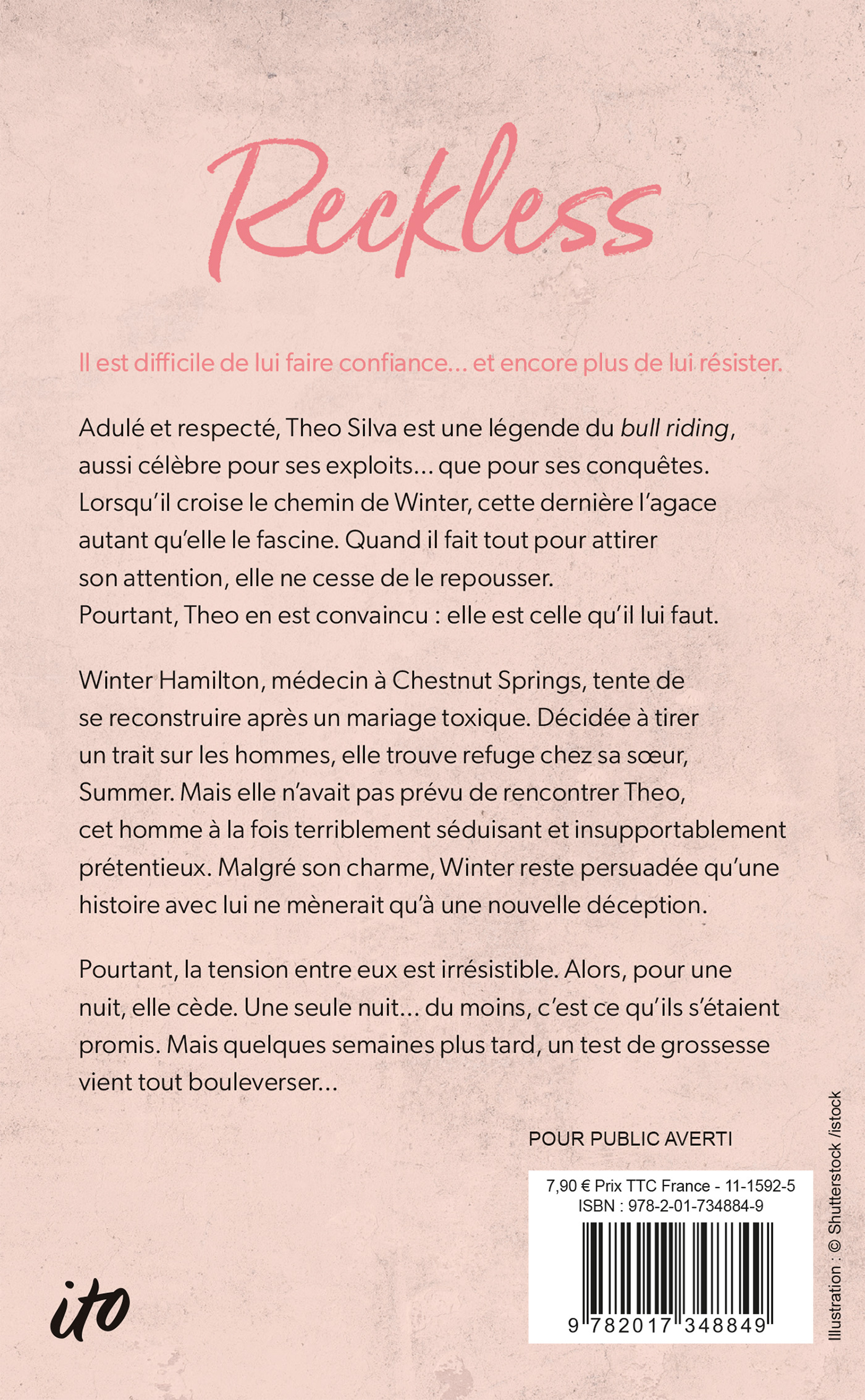 Reckless - Chestnut Springs - Tome 4 (Edition Française) - Elsie Silver - HACHETTE HLAB