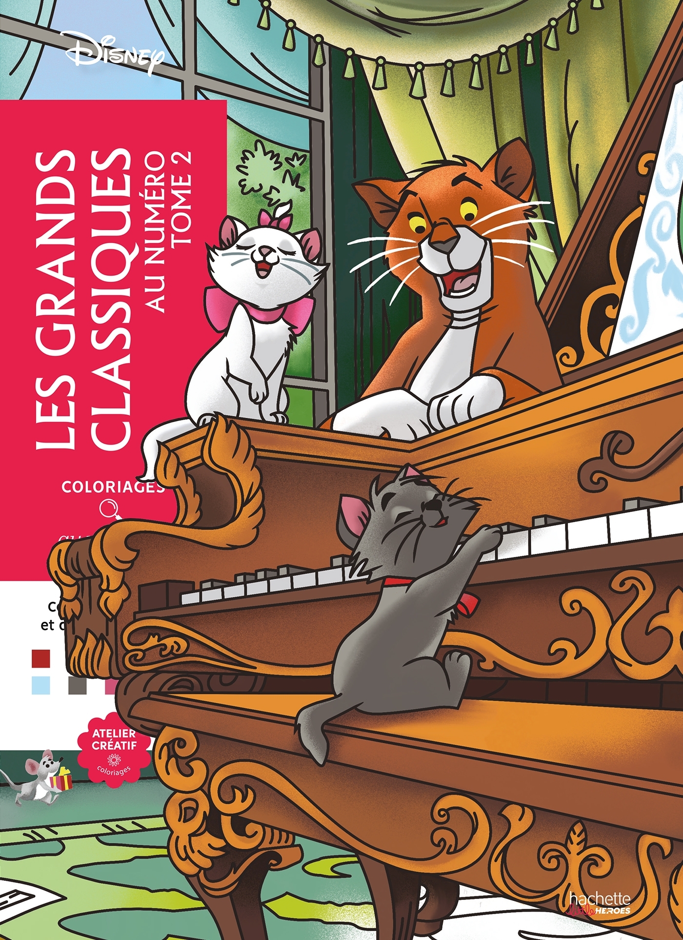 Coloriages au numéro - Grands classiques Tome 2 -  - HACHETTE HEROES