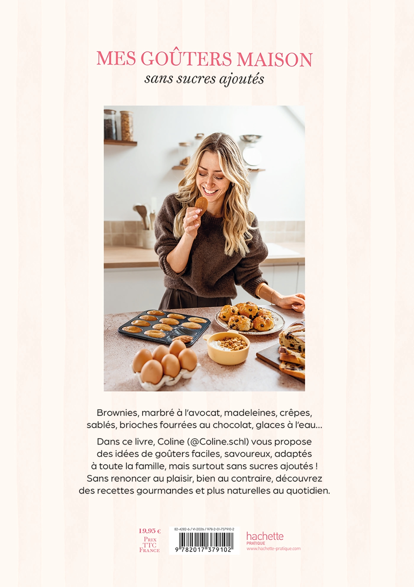Mes goûters maison sans sucres ajoutés - Coline Souchal - HACHETTE PRAT
