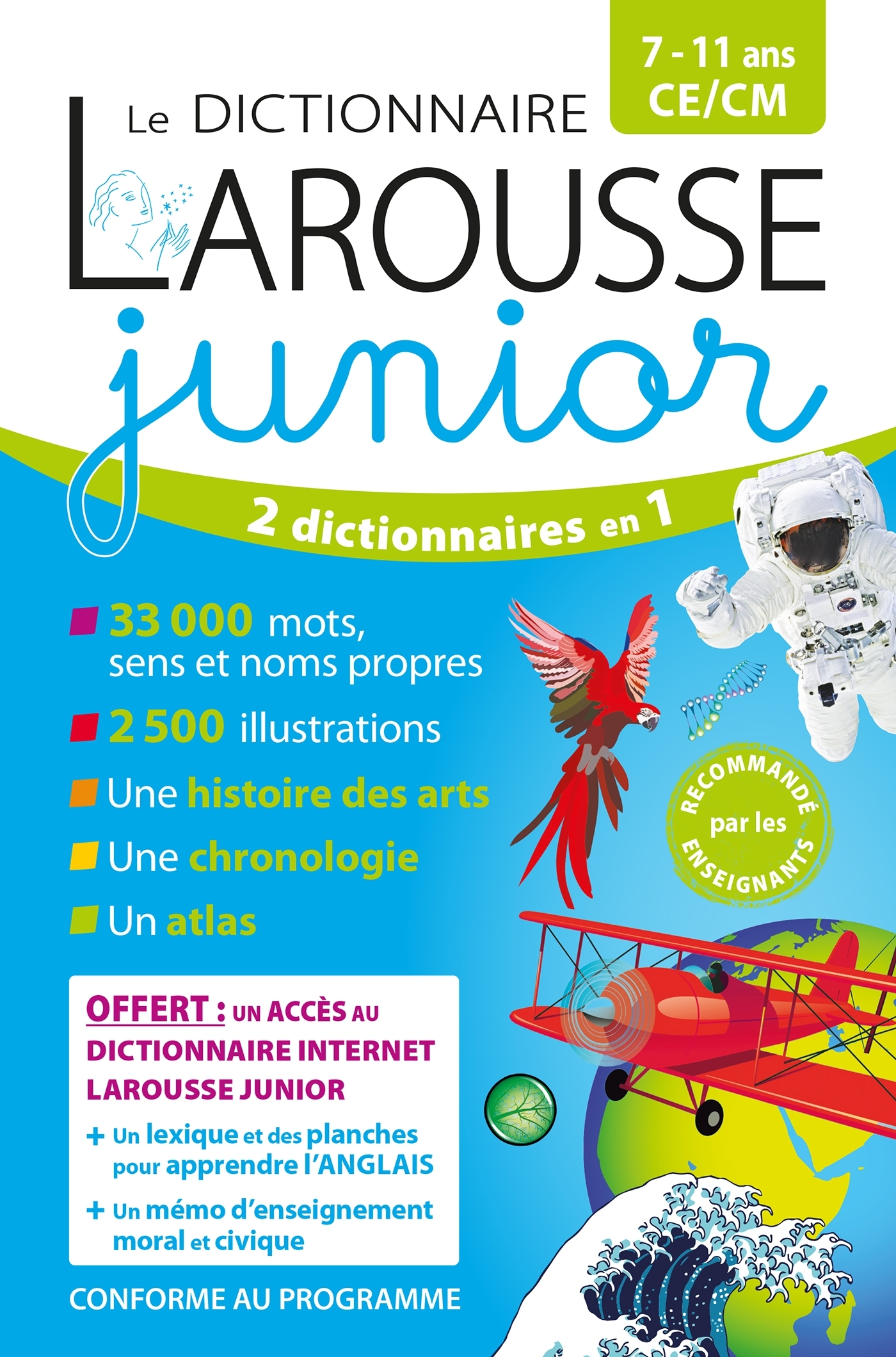 Le dictionnaire Larousse Junior et son dictionnaire en ligne - 7/11 ans - CE/CM -   - LAROUSSE