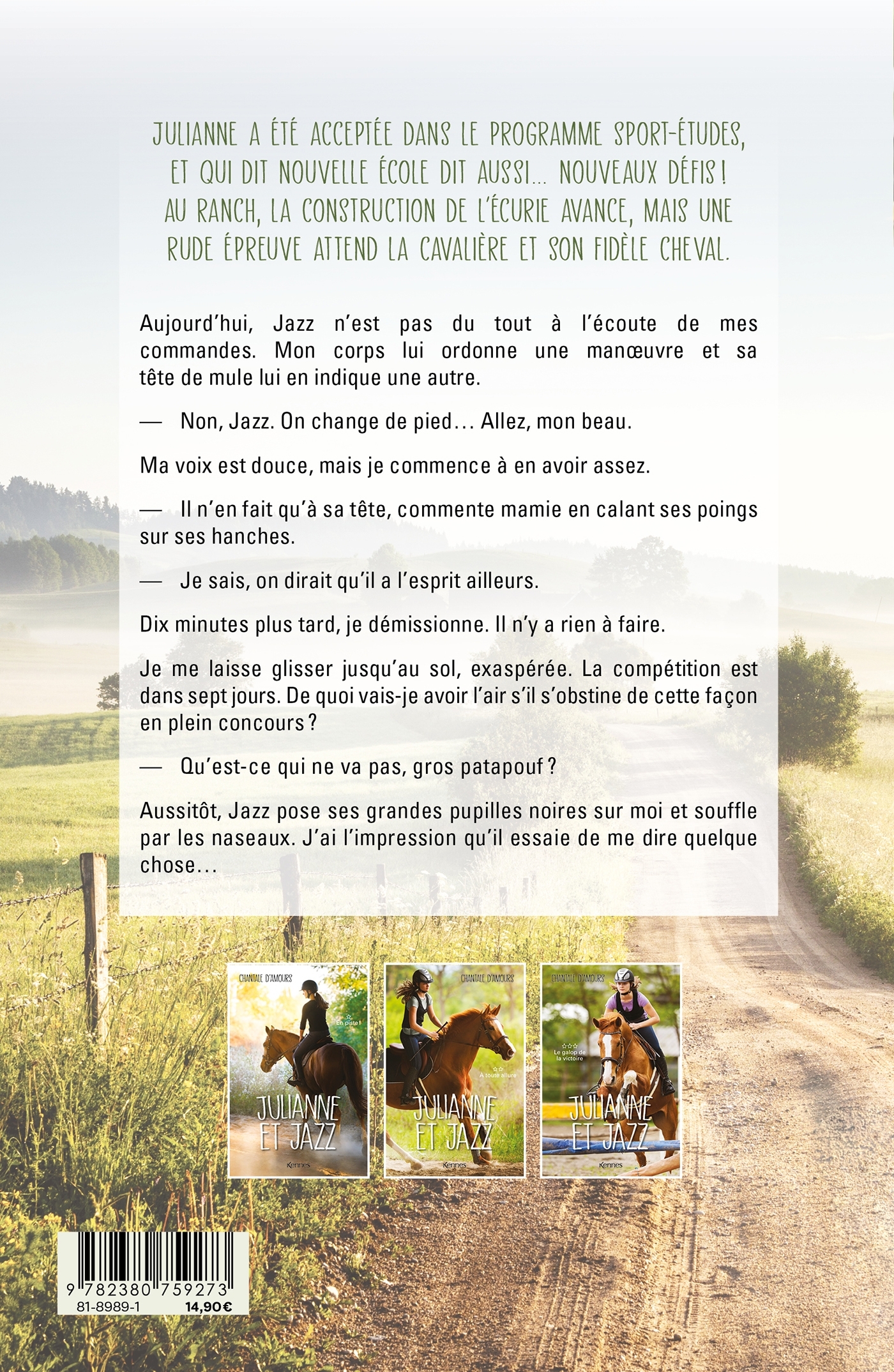 Julianne et Jazz T03 - Chantale D'Amours - KENNES LES 3 AS