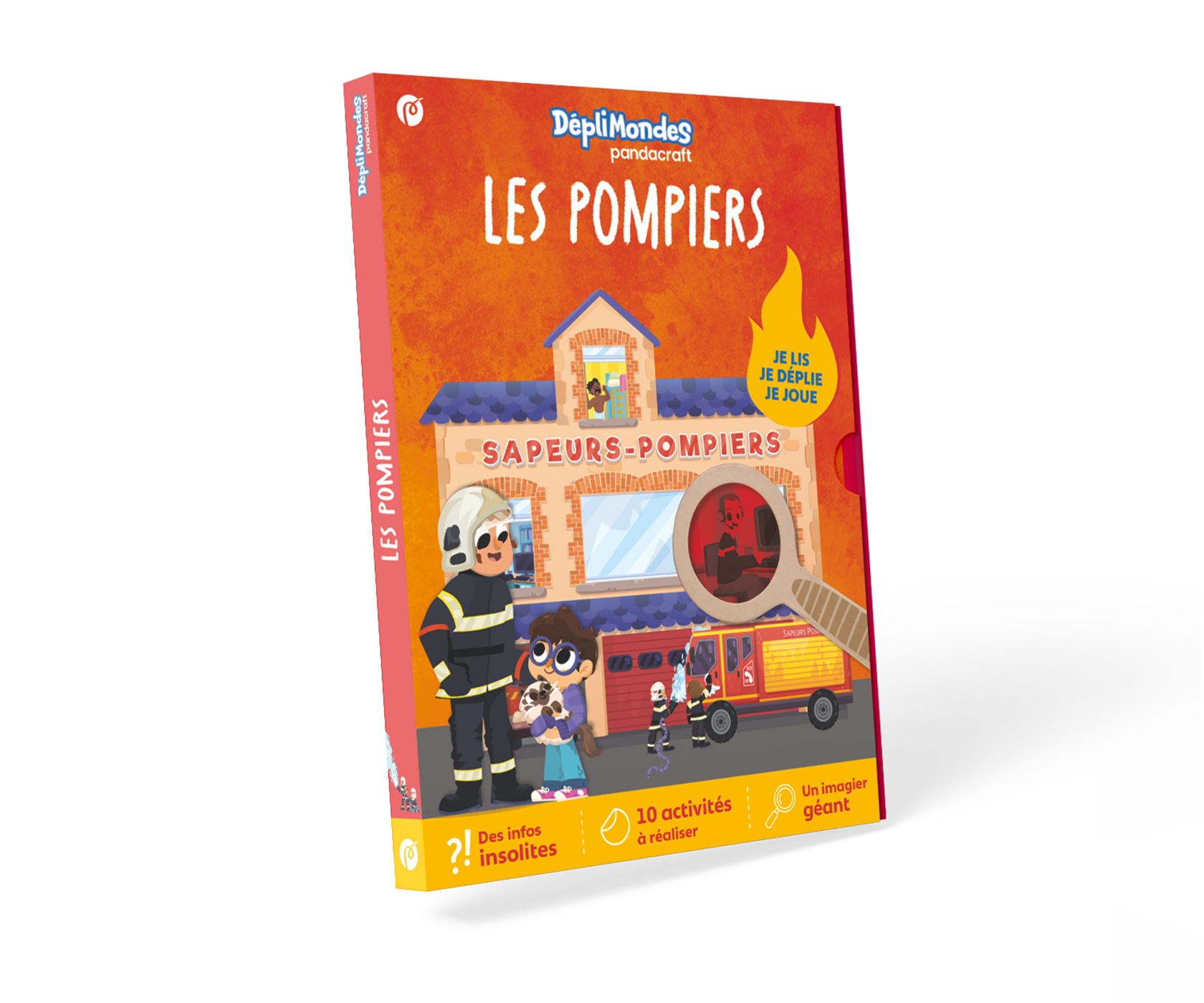 Les pompiers - DépliMondes dès 4 ans -  - PANDACRAFT