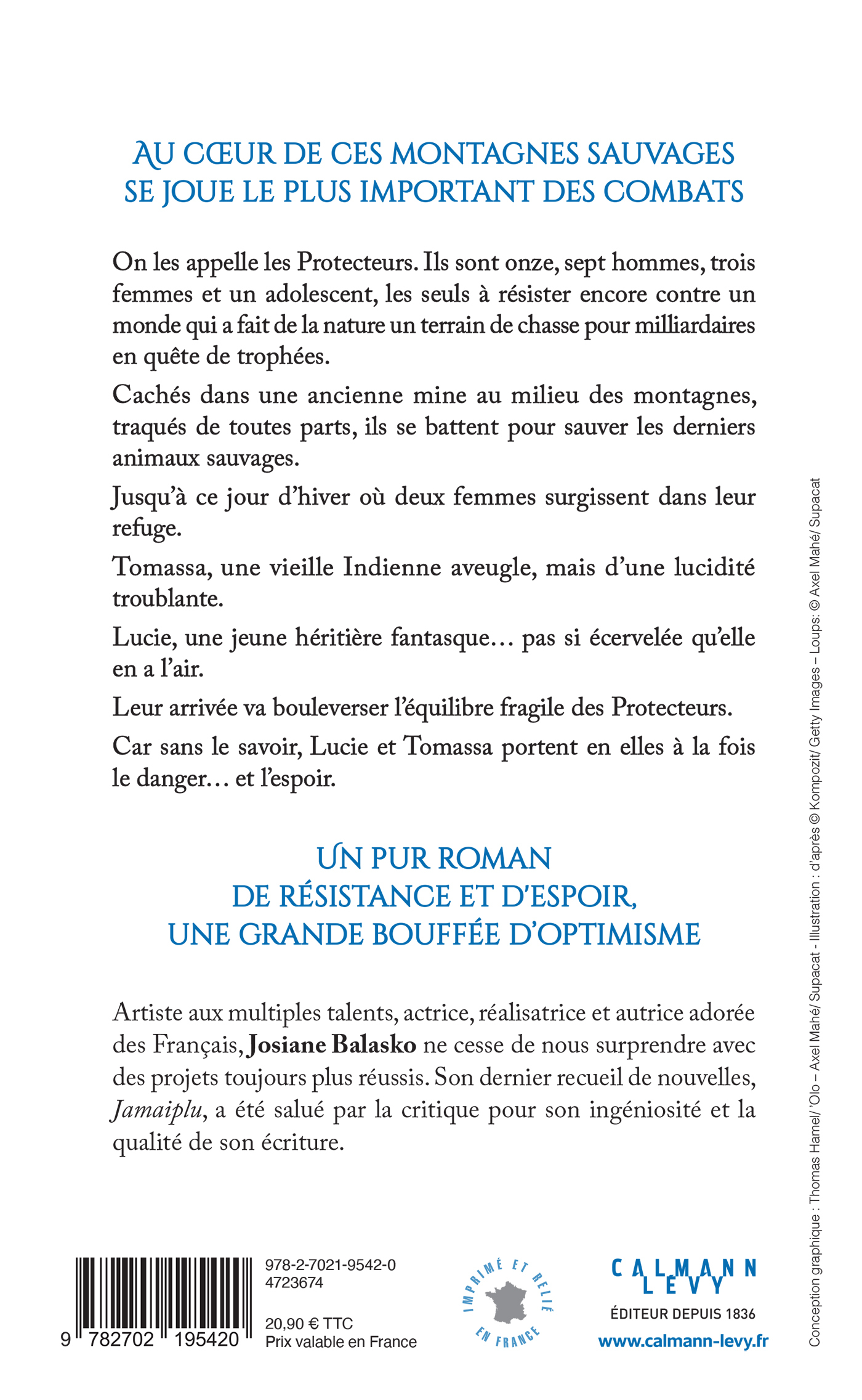Le Dernier Sanctuaire - Josiane Balasko - CALMANN-LEVY