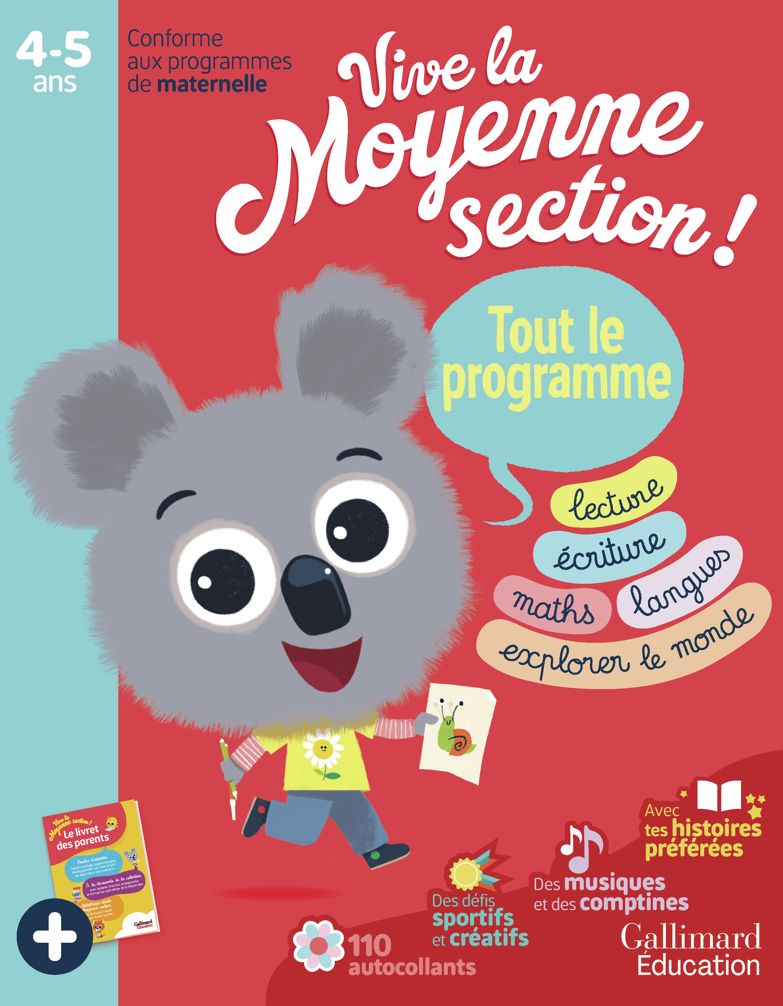 Vive la moyenne section ! - Isabelle Antonini, Manon Calmettes - GALLIMARD EDUCA