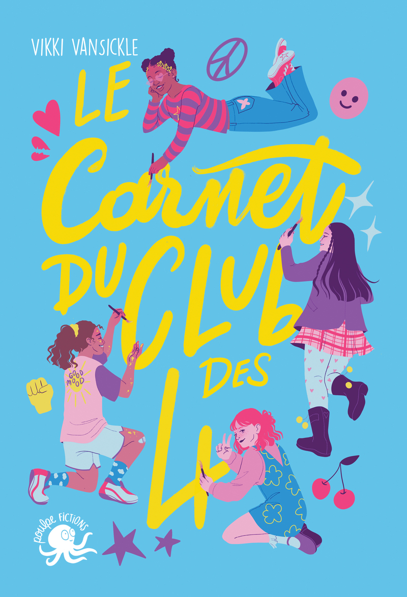 Le Carnet du club des 4 - Vikki Vansickle - POULPE FICTIONS