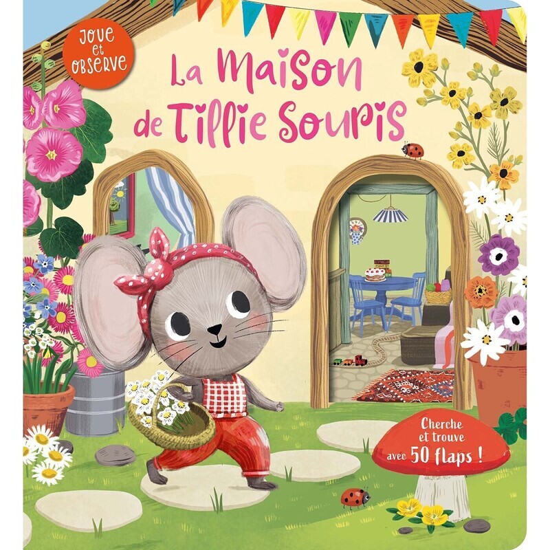 Tillie souris - La maison de Tillie souris -  Atelier Cloro - 1 2 3 SOLEIL
