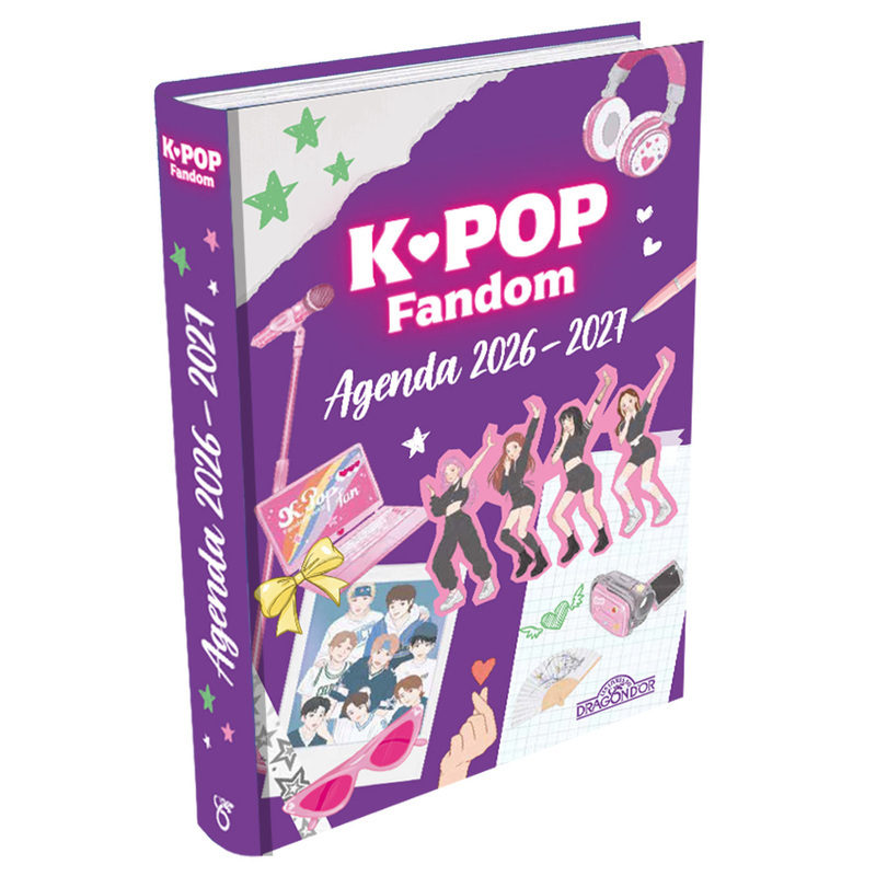 K-Pop Fandom - Agenda 2026-2027 -  Collectif, DELPHINE BOURGOIN - DRAGON D OR