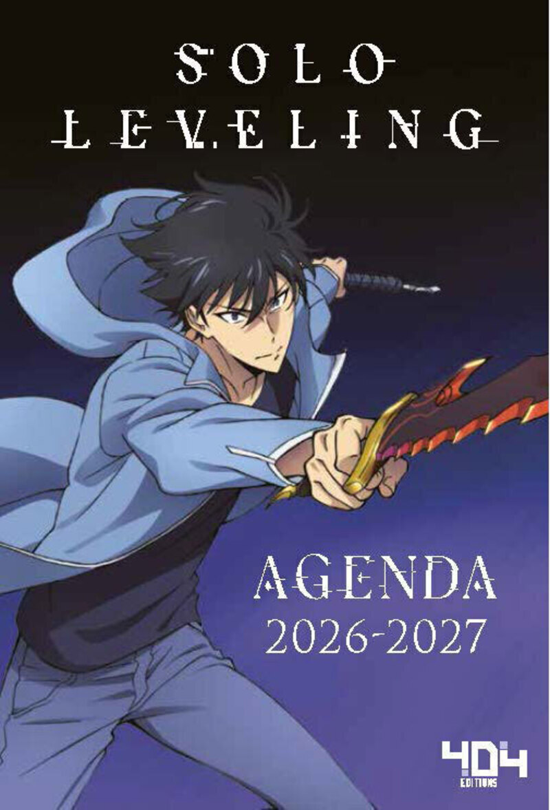 Agenda Solo Leveling 2026-2027 -  Dubu,  Chugong,  CRUNCHYROLL - 404 EDITIONS