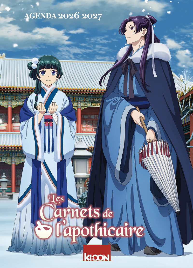 Agenda Les Carnets de l'apothicaire 2026-2027 -  Collectif, Natsu Hyuuga, Itsuki Nanao,  Nekokurage - KI-OON