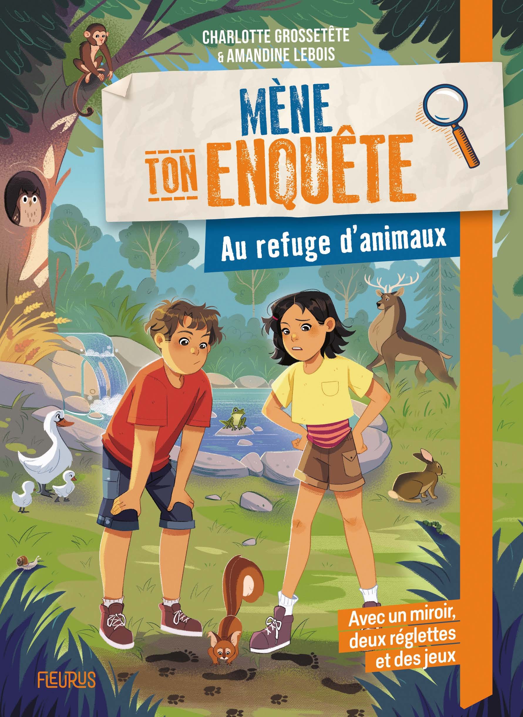 Au refuge d'animaux - Charlotte GROSSETETE - FLEURUS