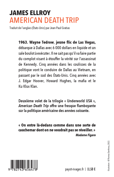 American Death Trip - James Ellroy, Francois Guerif - RIVAGES