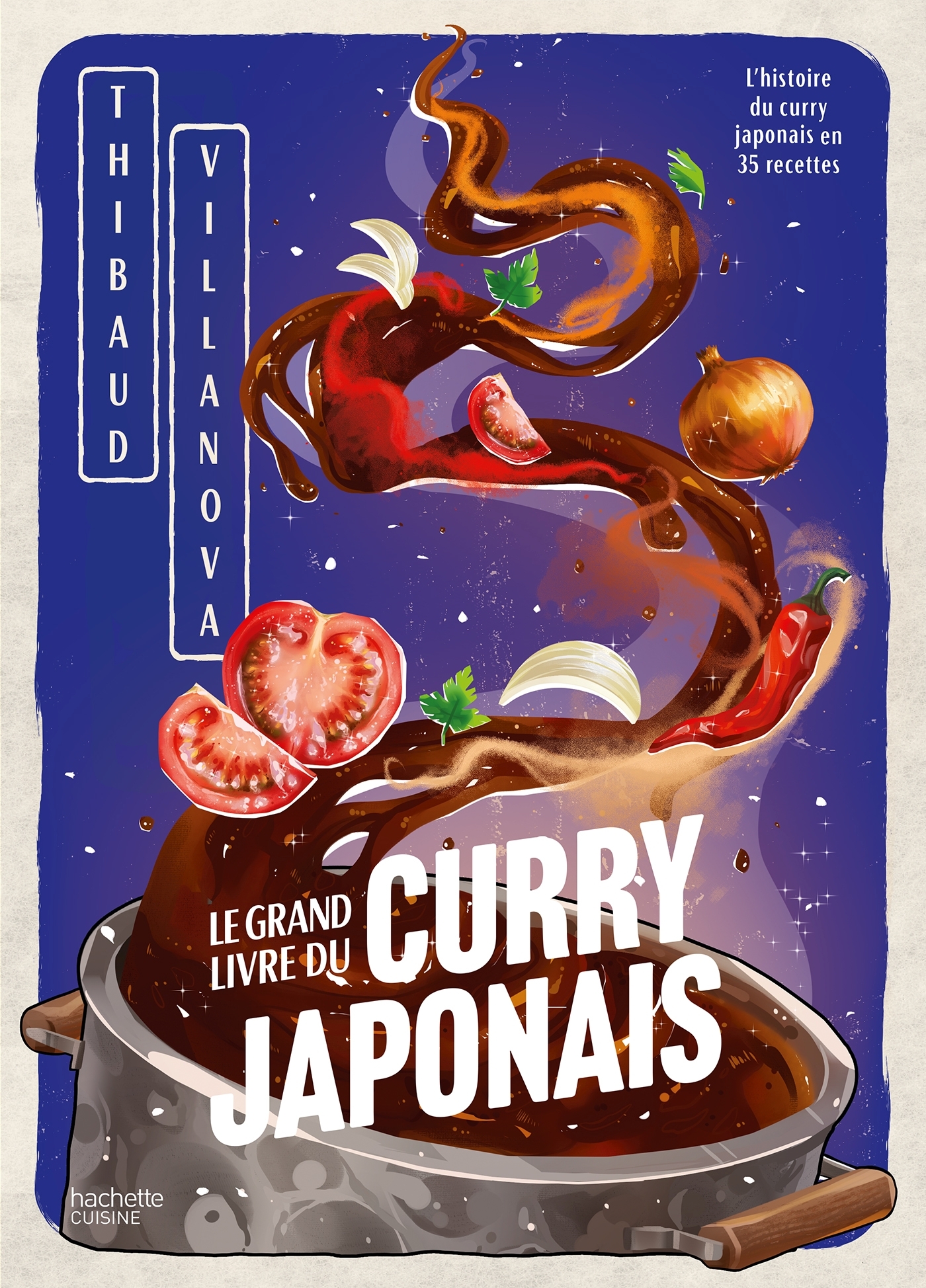 Le grand livre du curry japonais - Thibaud Villanova, Nicolas Lobbestaël - HACHETTE PRAT
