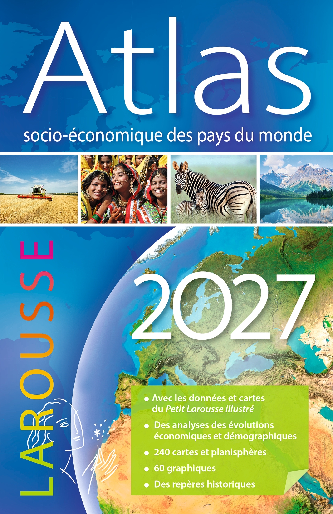 Atlas socio-économique des pays du monde 2027 -  - LAROUSSE