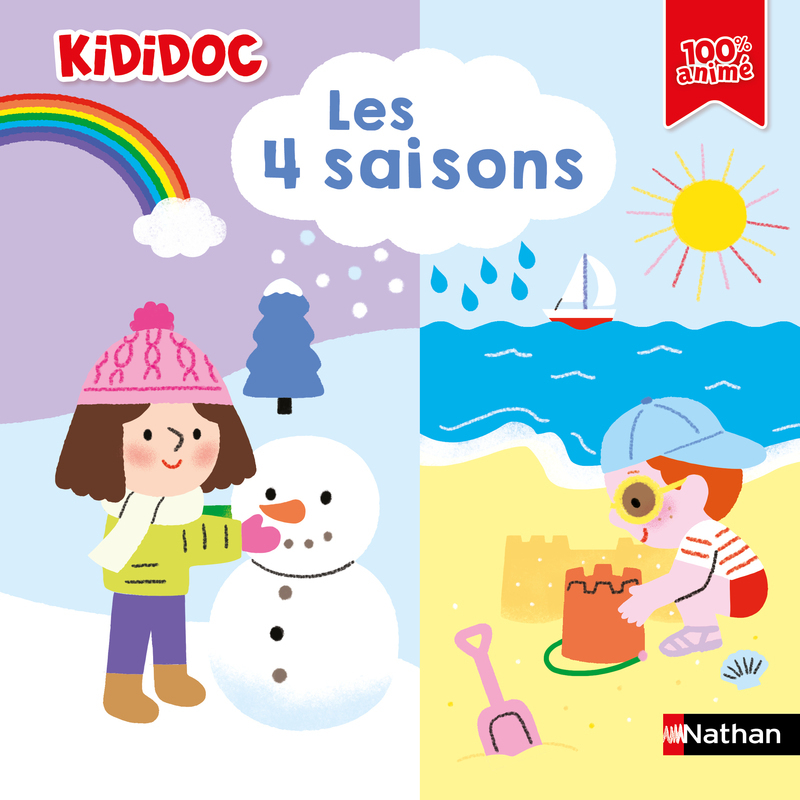 Les 4 saisons - Valérie Guidoux - NATHAN