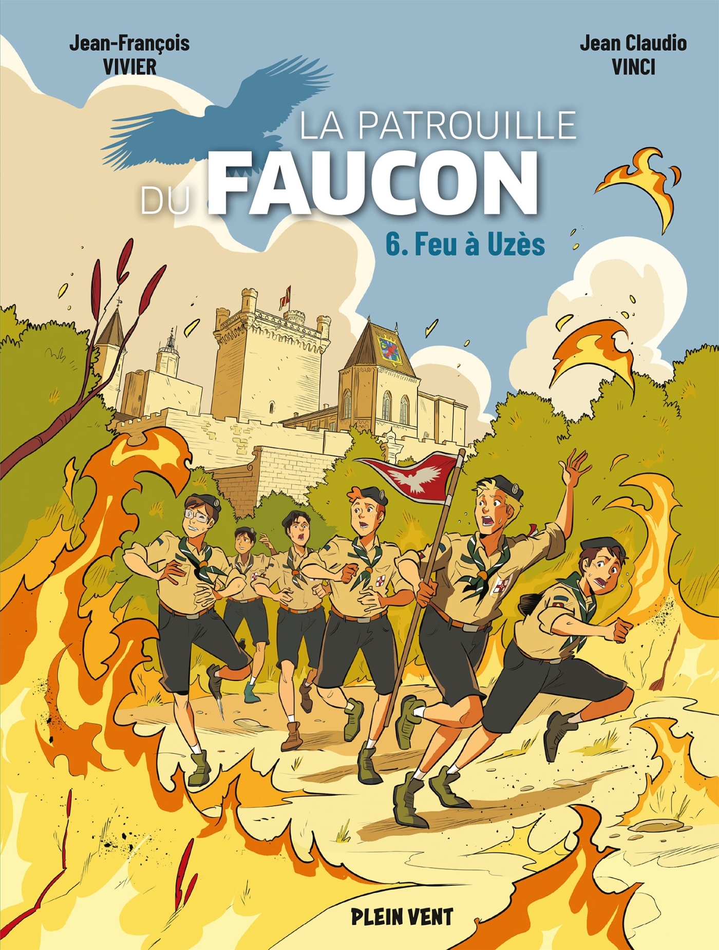 Feu à Uzès - Jean-François Vivier - PLEIN VENT