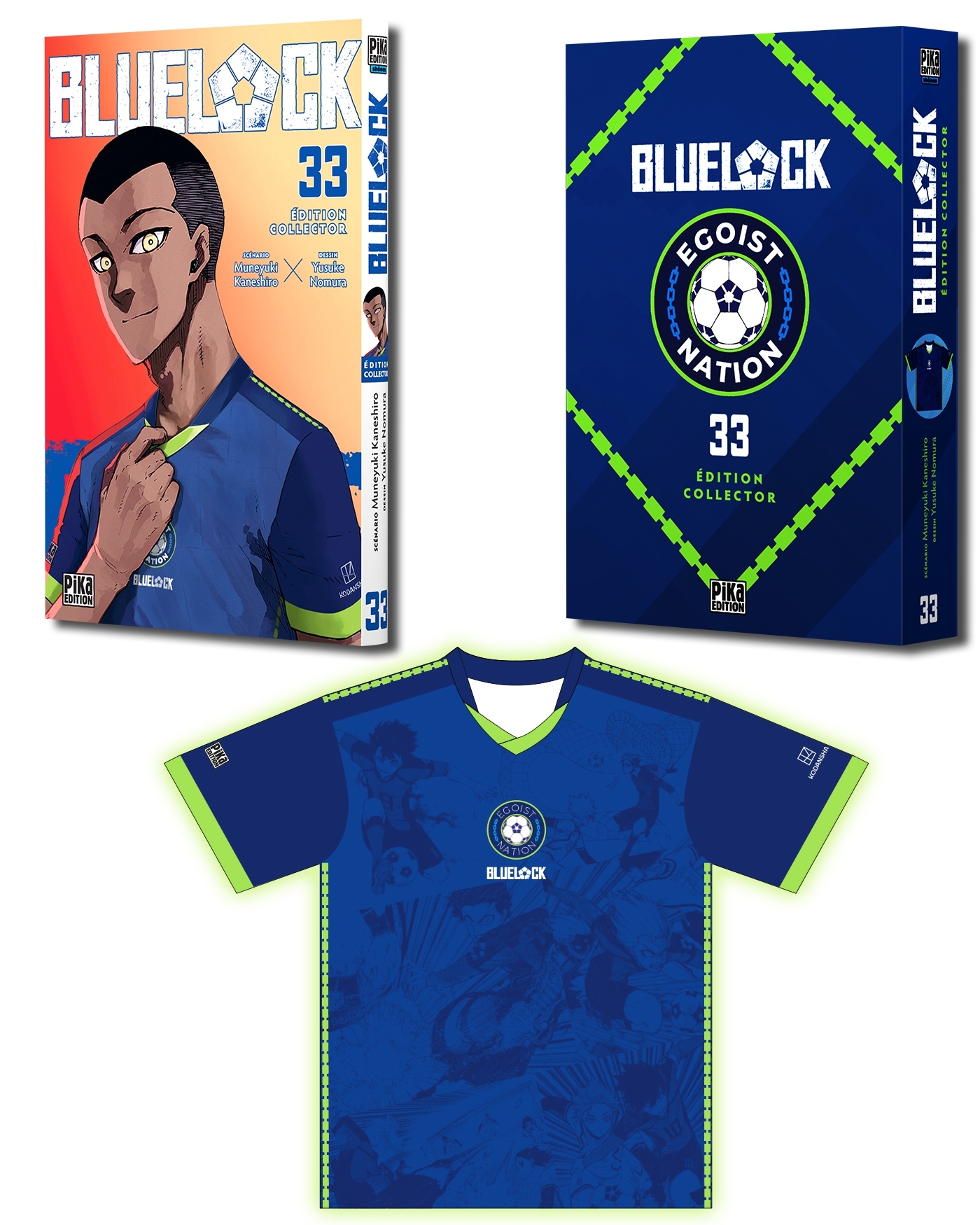 Blue Lock T33 - Édition collector - Muneyuki Kaneshiro - PIKA