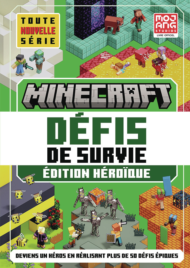 Minecraft Défis de survie Édition héroïque -  COLLECTIFS JEUNESSE,  Collectif - GALLIMARD JEUNE
