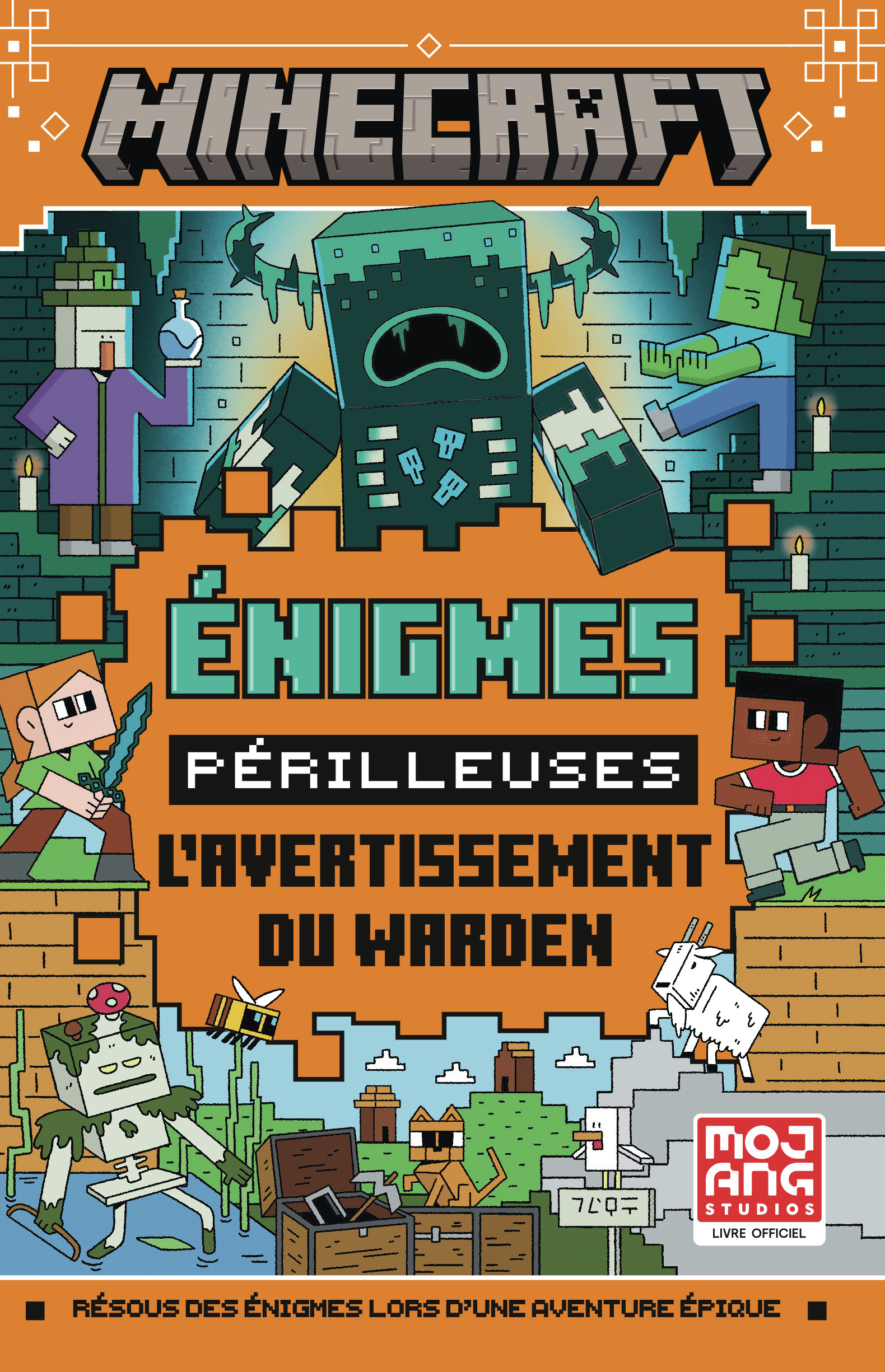 Minecraft Énigmes périlleuses -  COLLECTIFS JEUNESSE,  Collectif - GALLIMARD JEUNE